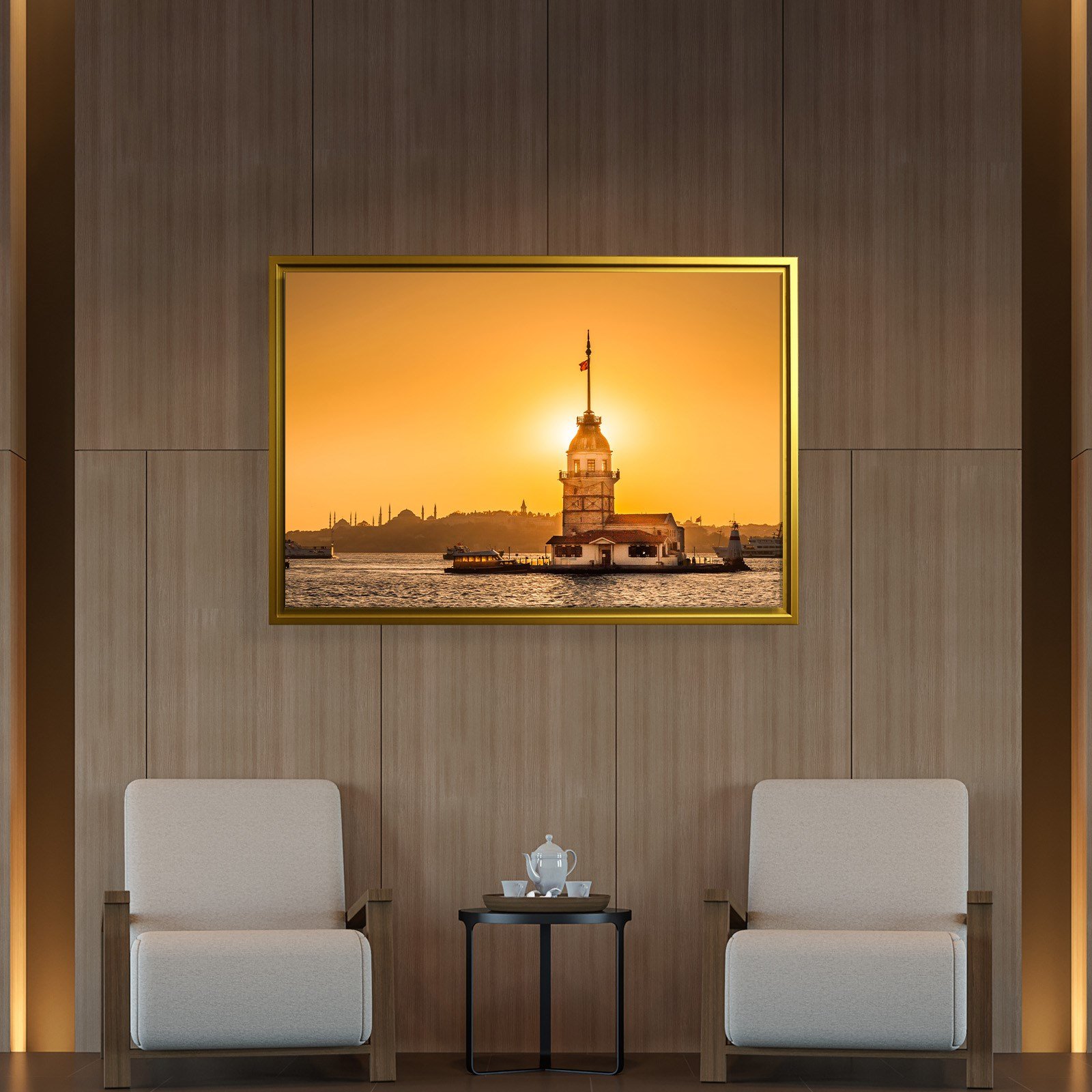 İSTANBUL – Güneşin Işığında Kız Kulesi