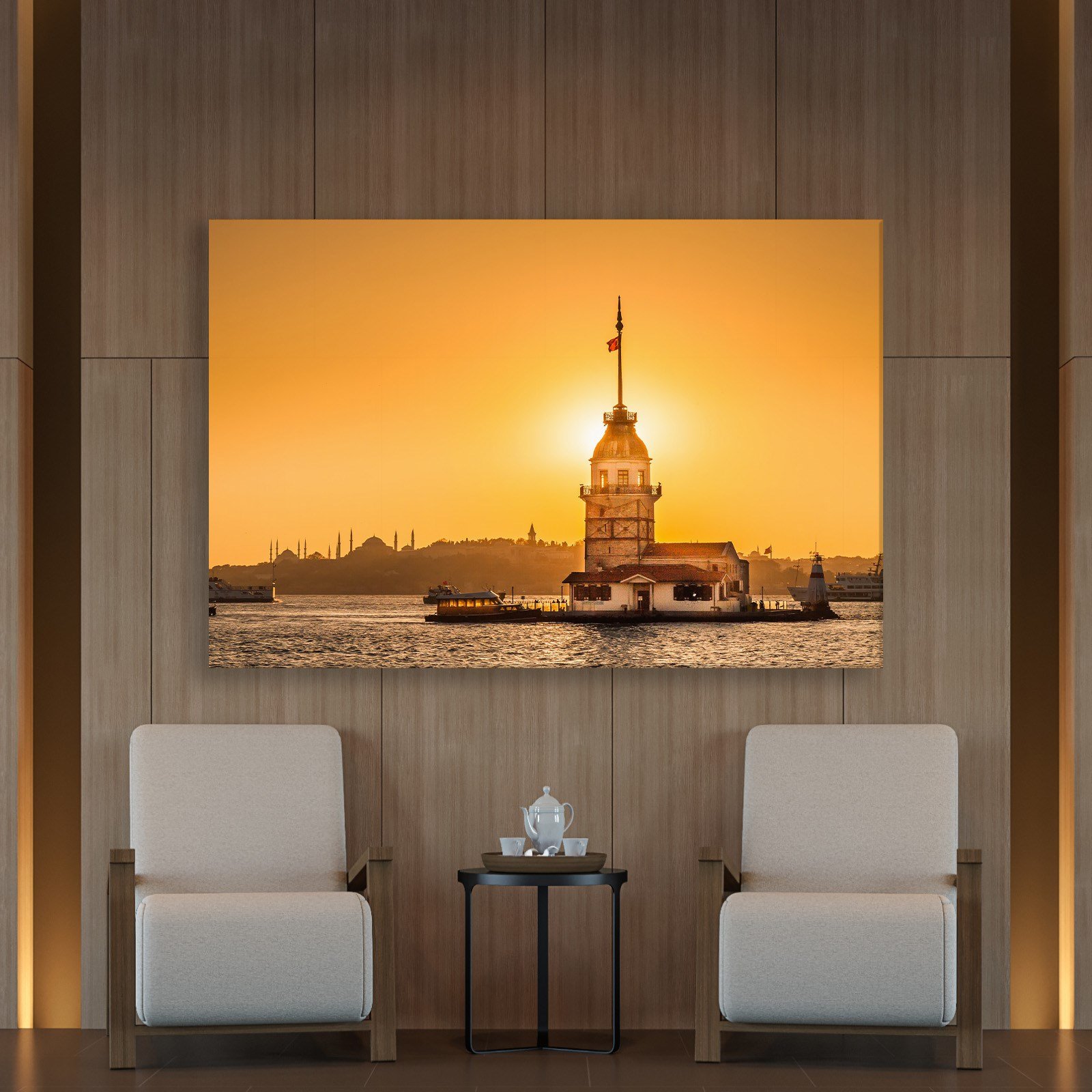 İSTANBUL – Güneşin Işığında Kız Kulesi