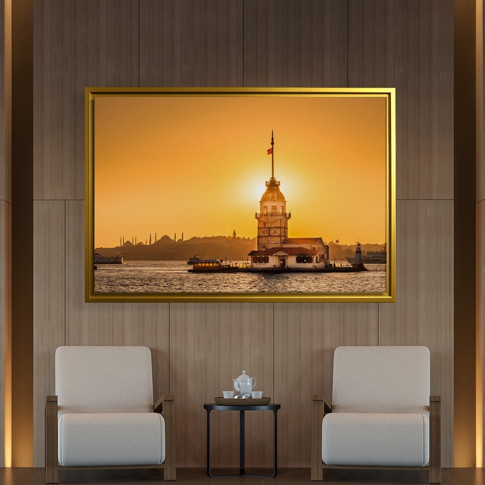 İSTANBUL – Güneşin Işığında Kız Kulesi