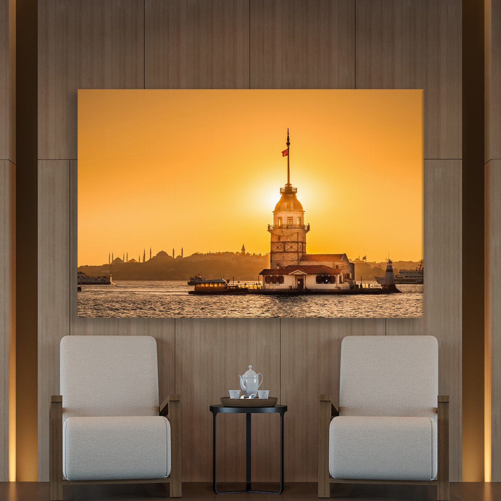 İSTANBUL – Güneşin Işığında Kız Kulesi