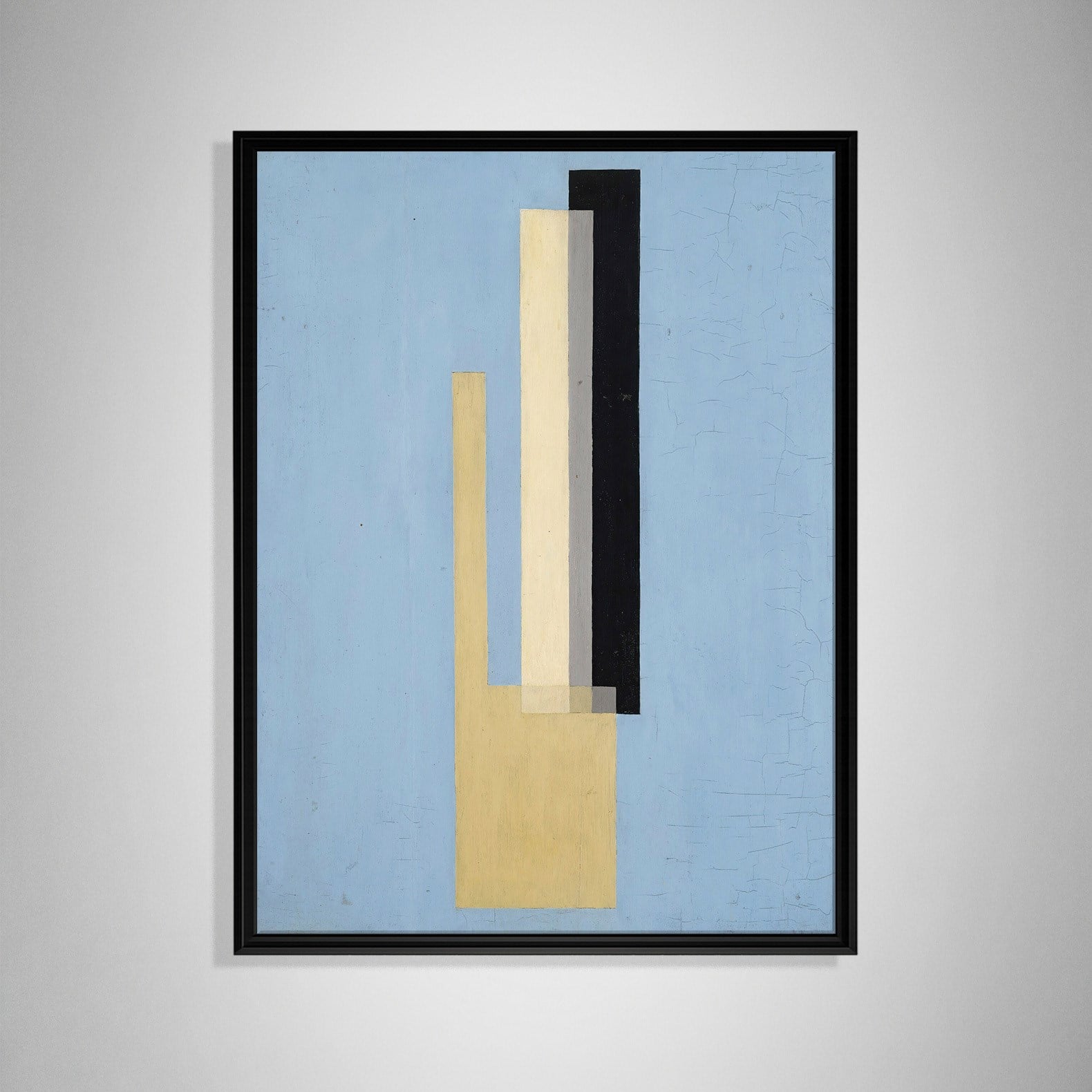 Konstruktion (1920–1922) Kanvas Tablo – El Lissitzky Soyut Geometrik Modern Sanat Baskısı