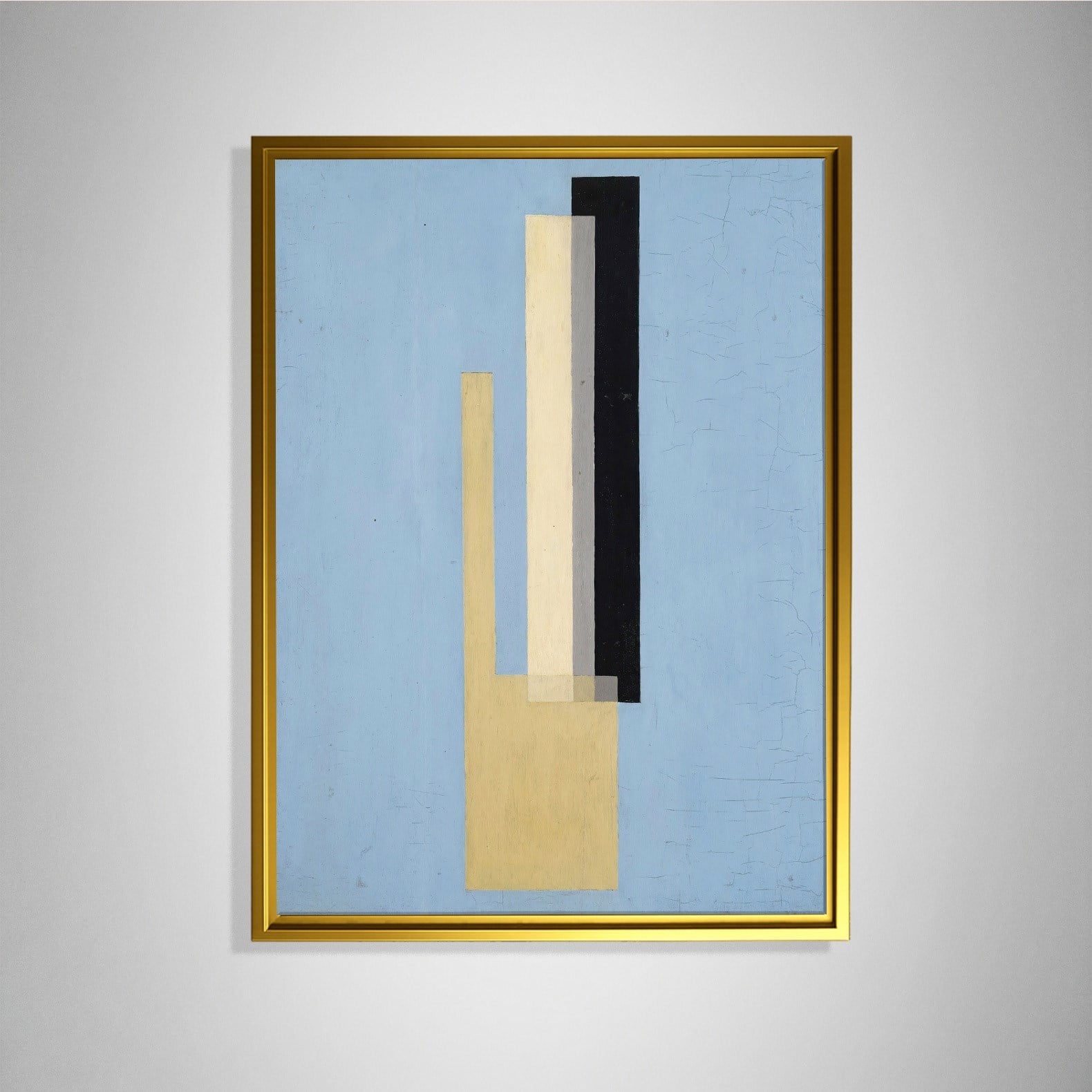 Konstruktion (1920–1922) Kanvas Tablo – El Lissitzky Soyut Geometrik Modern Sanat Baskısı