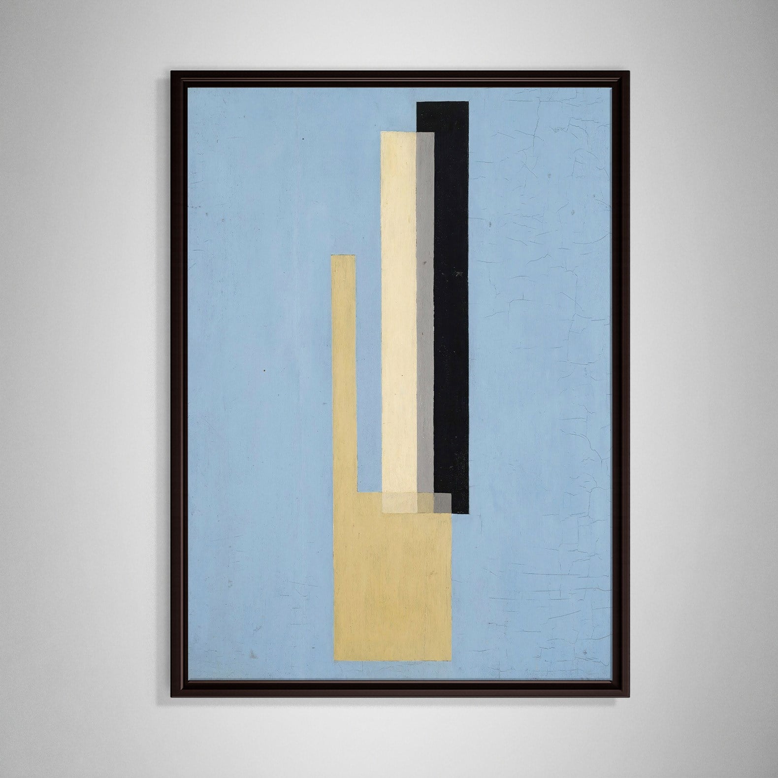 Konstruktion (1920–1922) Kanvas Tablo – El Lissitzky Soyut Geometrik Modern Sanat Baskısı