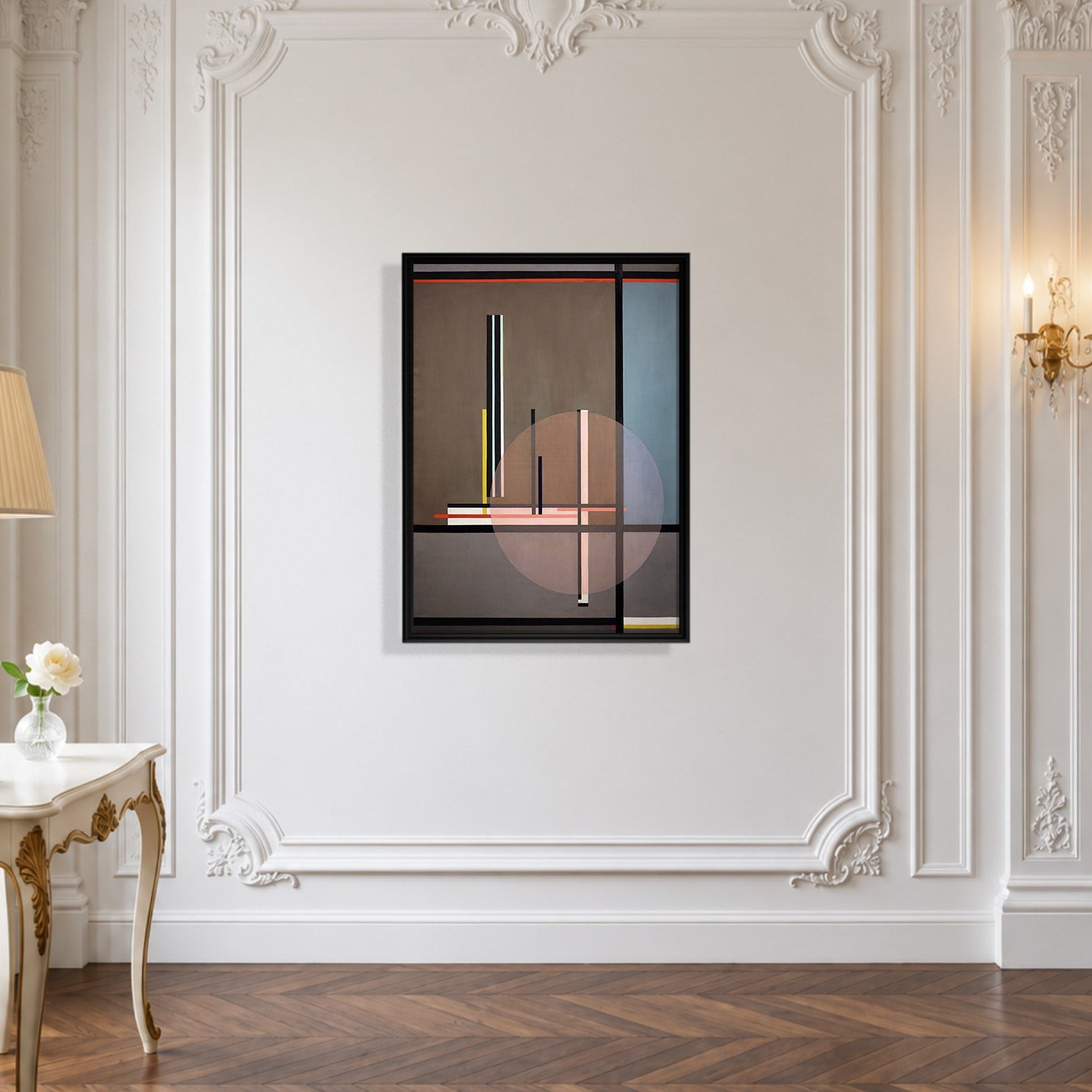 Lis (1922) Kanvas Tablo – László Moholy-Nagy Bauhaus Soyut Geometrik Modern Sanat Baskısı