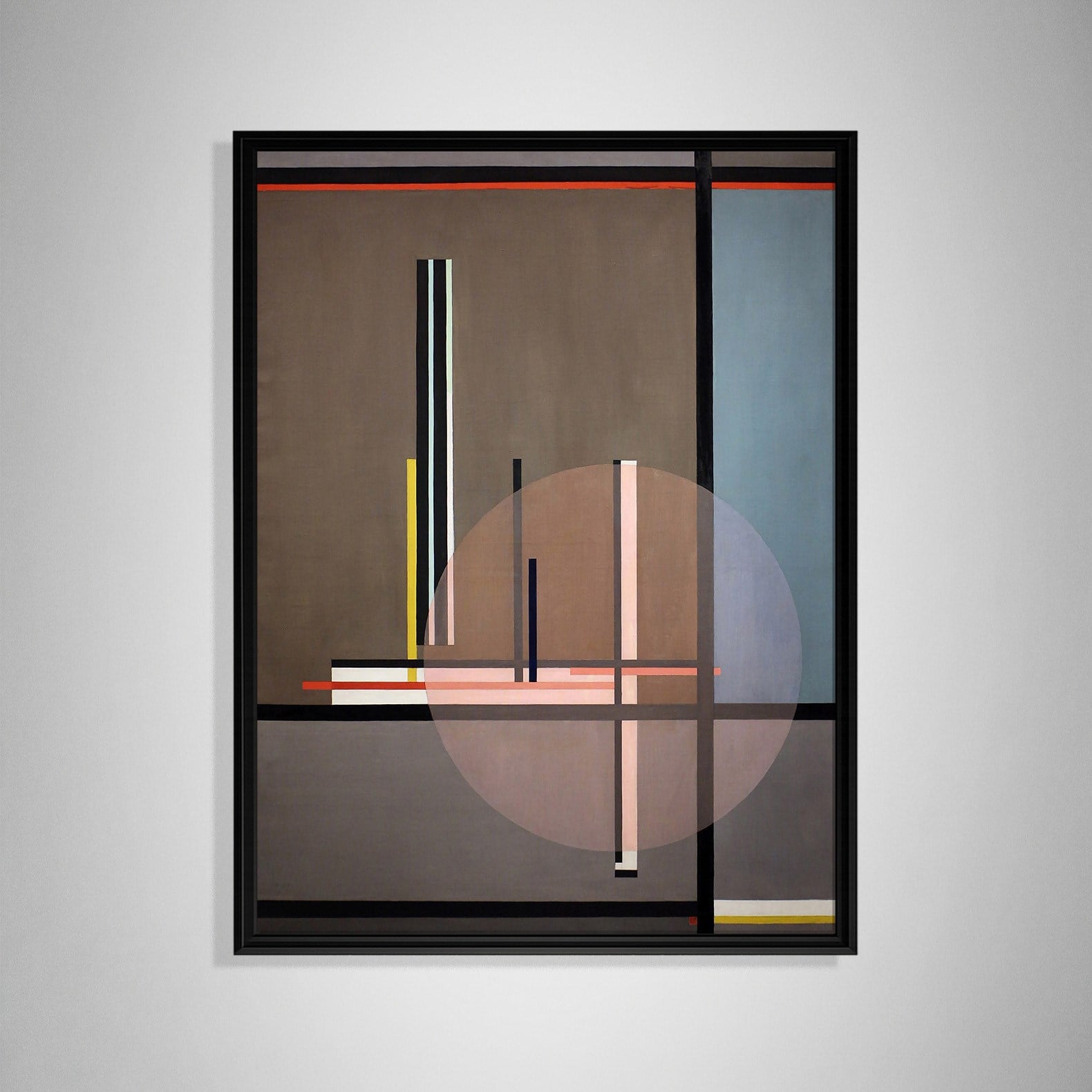 Lis (1922) Kanvas Tablo – László Moholy-Nagy Bauhaus Soyut Geometrik Modern Sanat Baskısı
