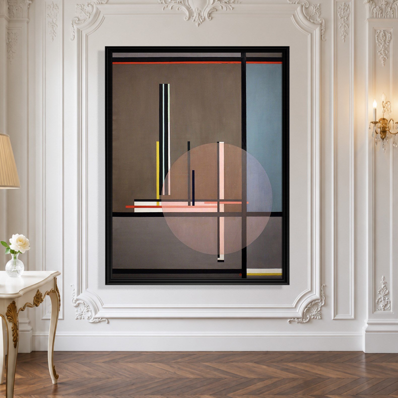 Lis (1922) Kanvas Tablo – László Moholy-Nagy Bauhaus Soyut Geometrik Modern Sanat Baskısı