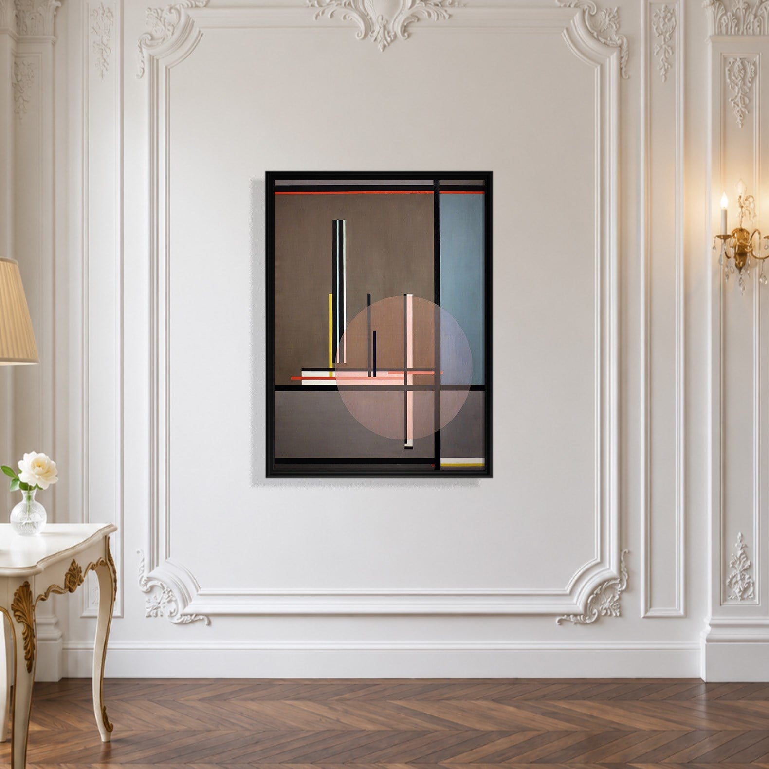 Lis (1922) Kanvas Tablo – László Moholy-Nagy Bauhaus Soyut Geometrik Modern Sanat Baskısı