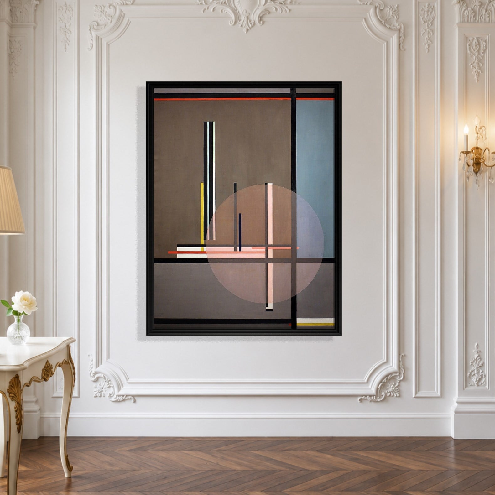 Lis (1922) Kanvas Tablo – László Moholy-Nagy Bauhaus Soyut Geometrik Modern Sanat Baskısı