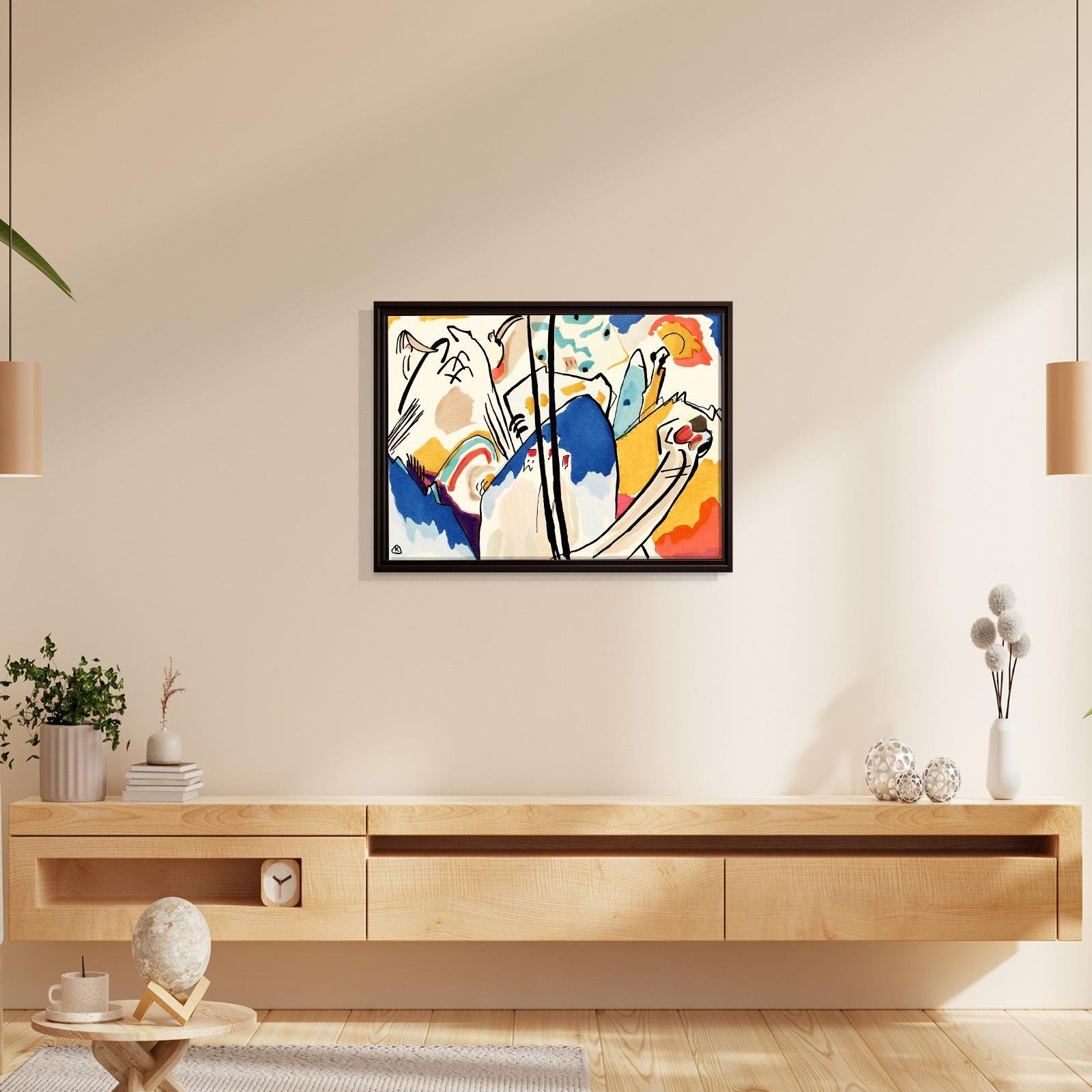 Mavi Süvari (1914) – Wassily Kandinsky