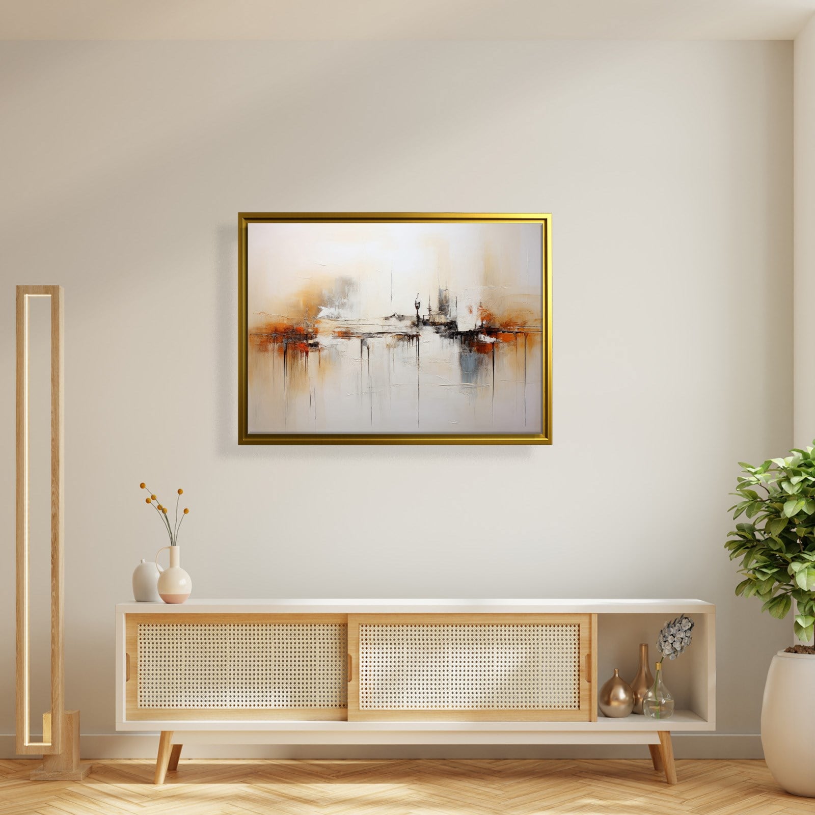 Modern Soyut Kanvas Tablo