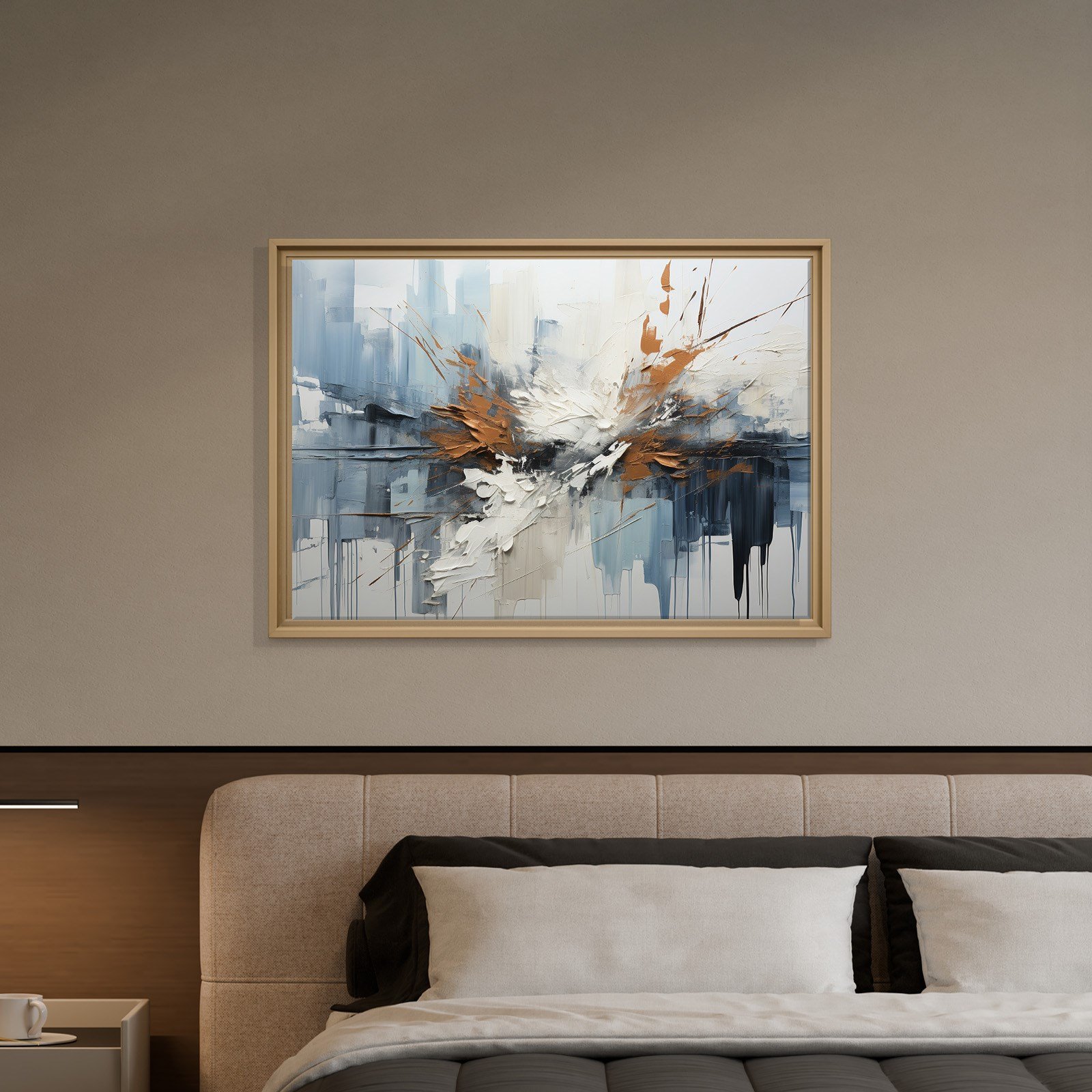 Özgürlüğün Kanatları – Soyut Kartal Kompozisyonu