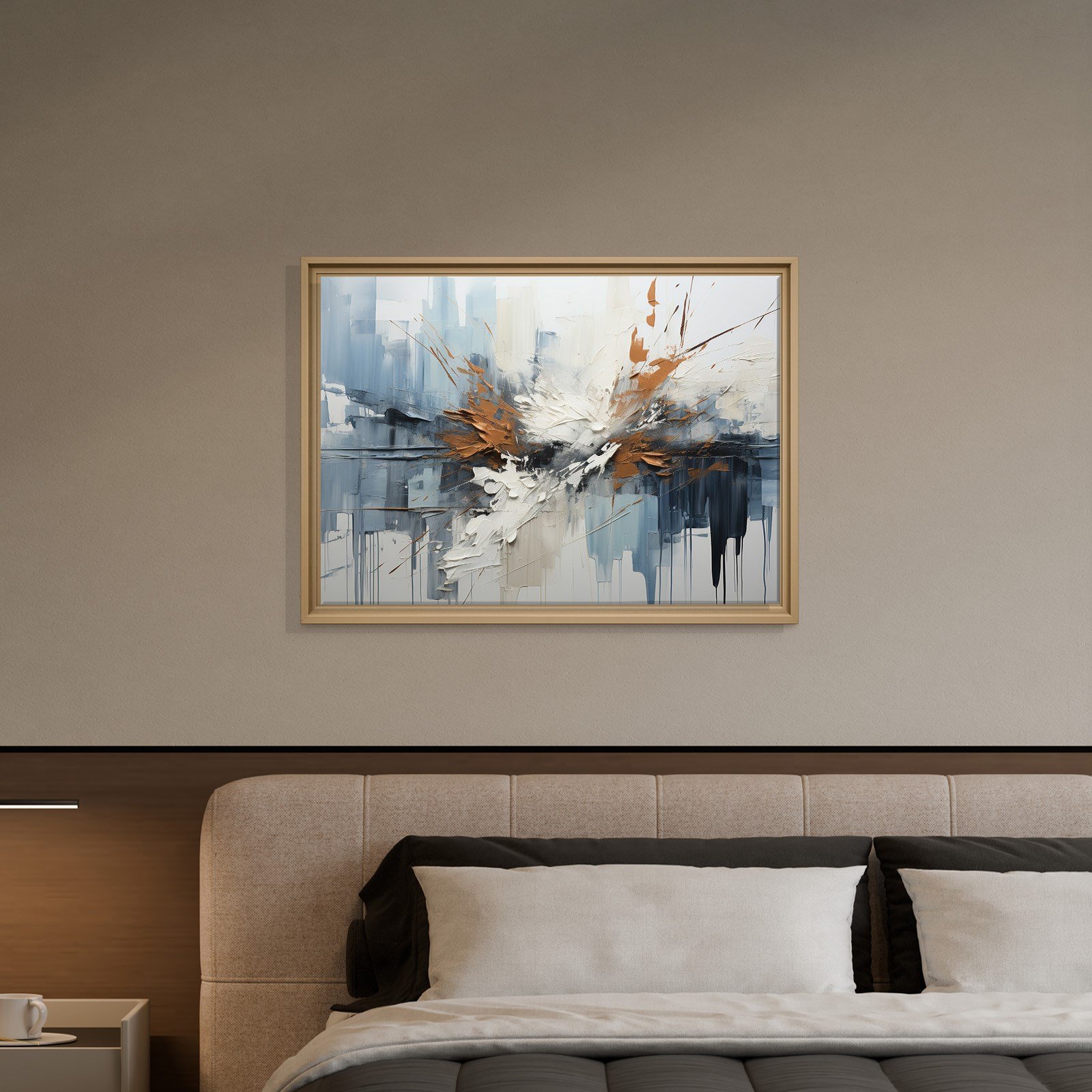 Özgürlüğün Kanatları – Soyut Kartal Kompozisyonu