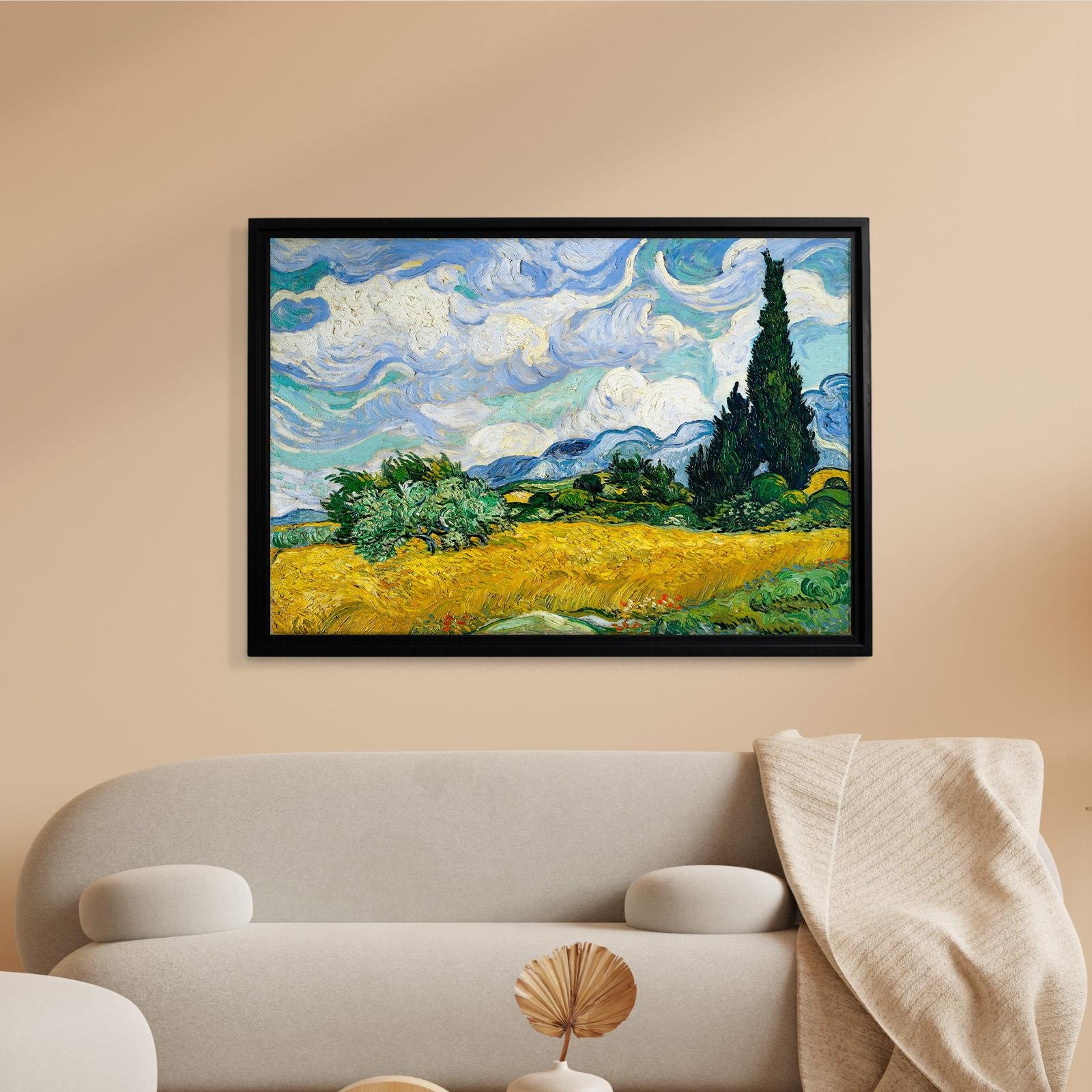 Selvili Buğday Tarlası (1889) – Vincent van Gogh