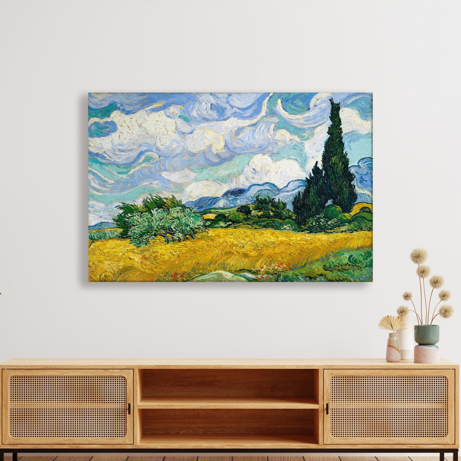 Selvili Buğday Tarlası (1889) – Vincent van Gogh