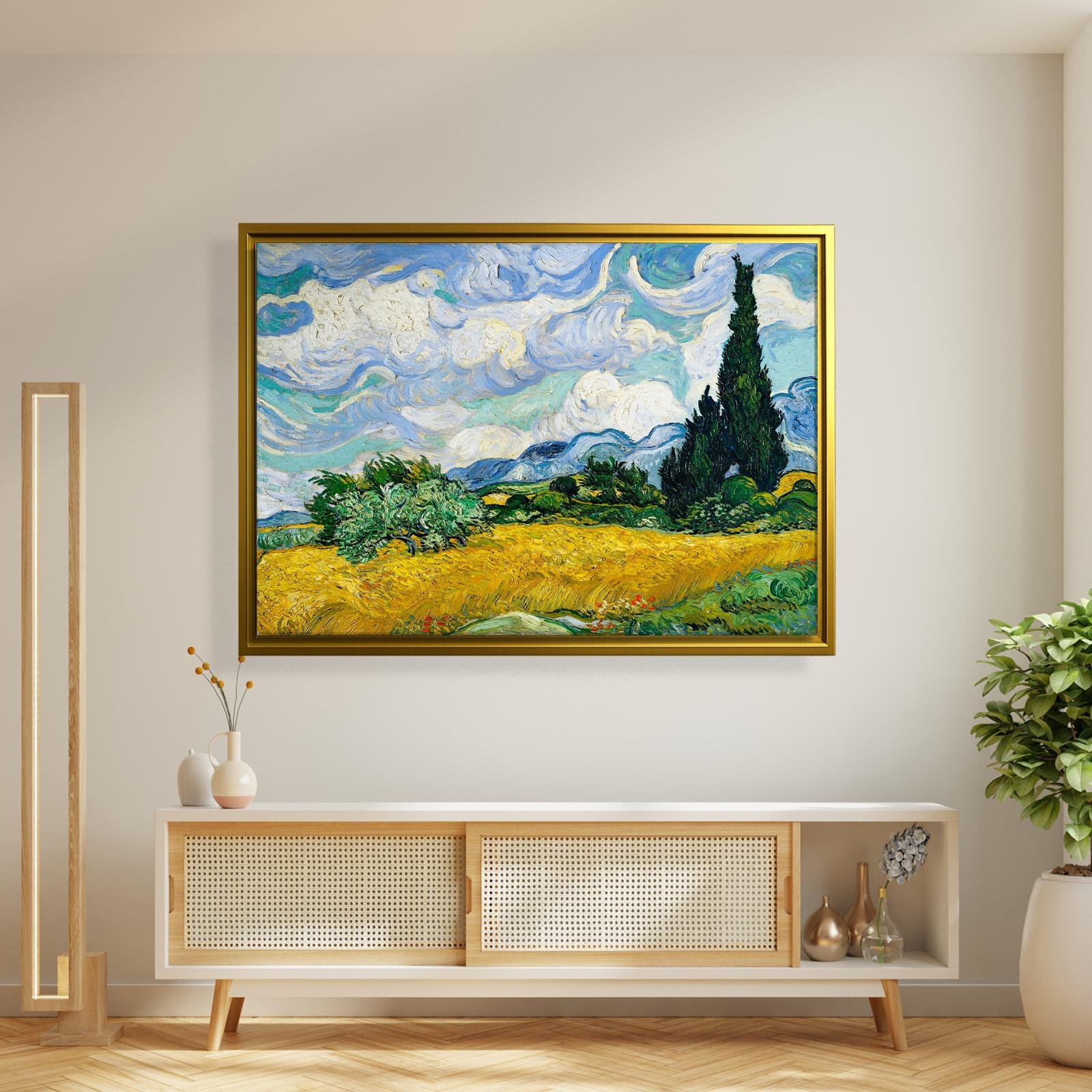 Selvili Buğday Tarlası (1889) – Vincent van Gogh