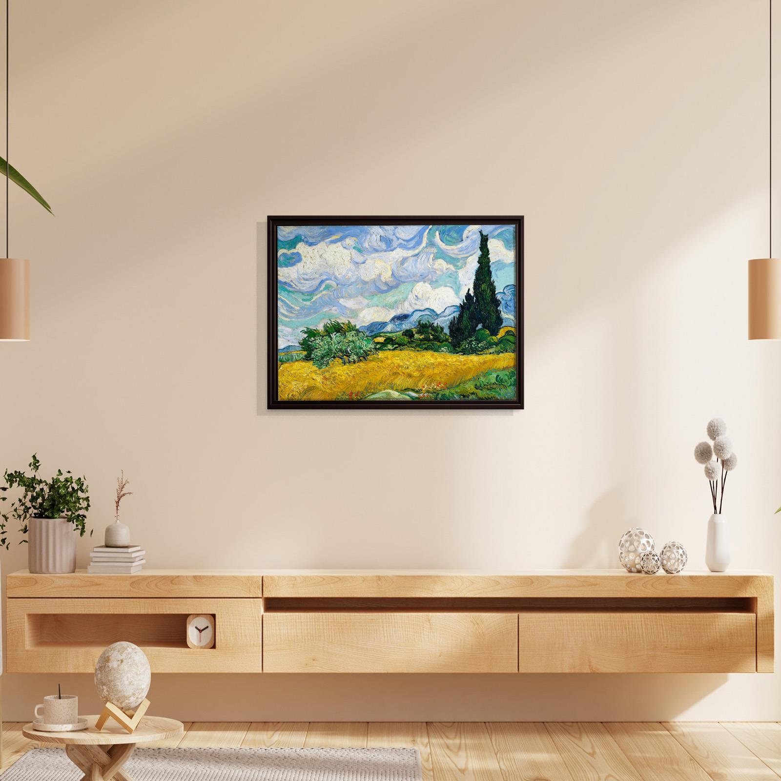 Selvili Buğday Tarlası (1889) – Vincent van Gogh