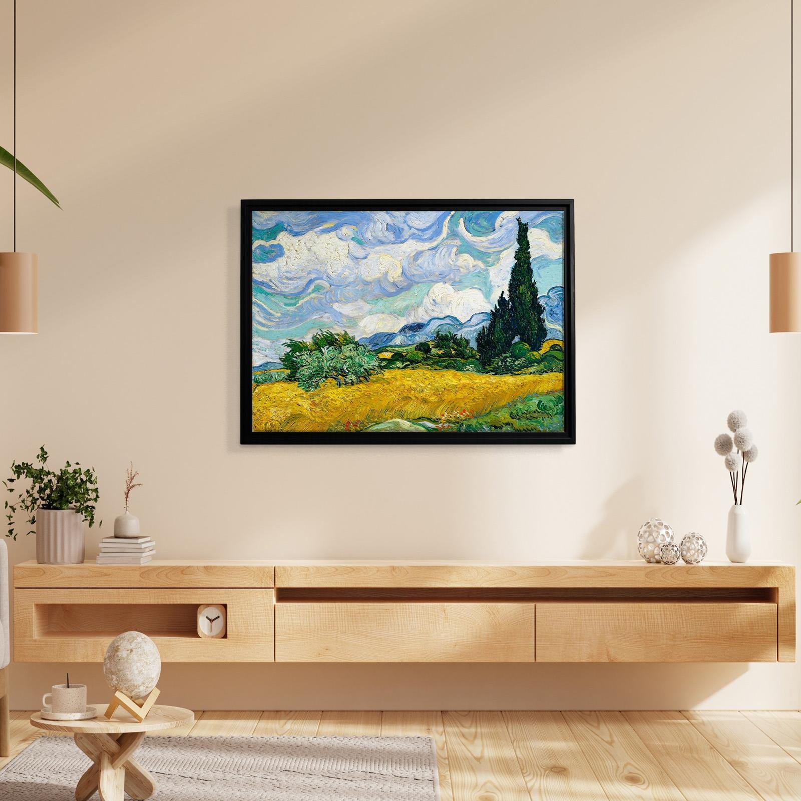 Selvili Buğday Tarlası (1889) – Vincent van Gogh
