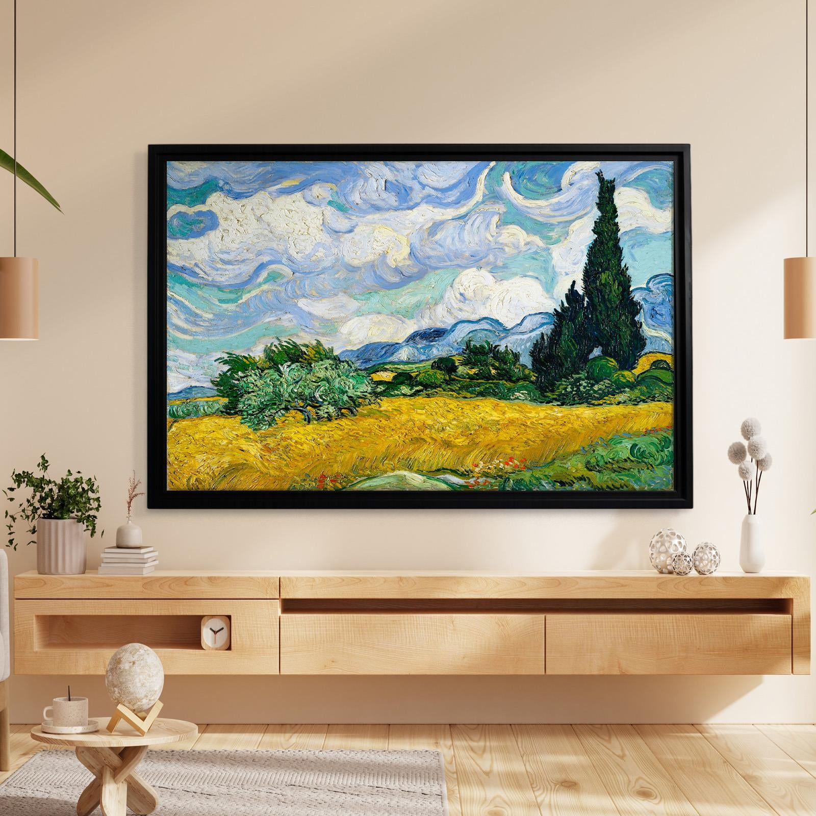 Selvili Buğday Tarlası (1889) – Vincent van Gogh