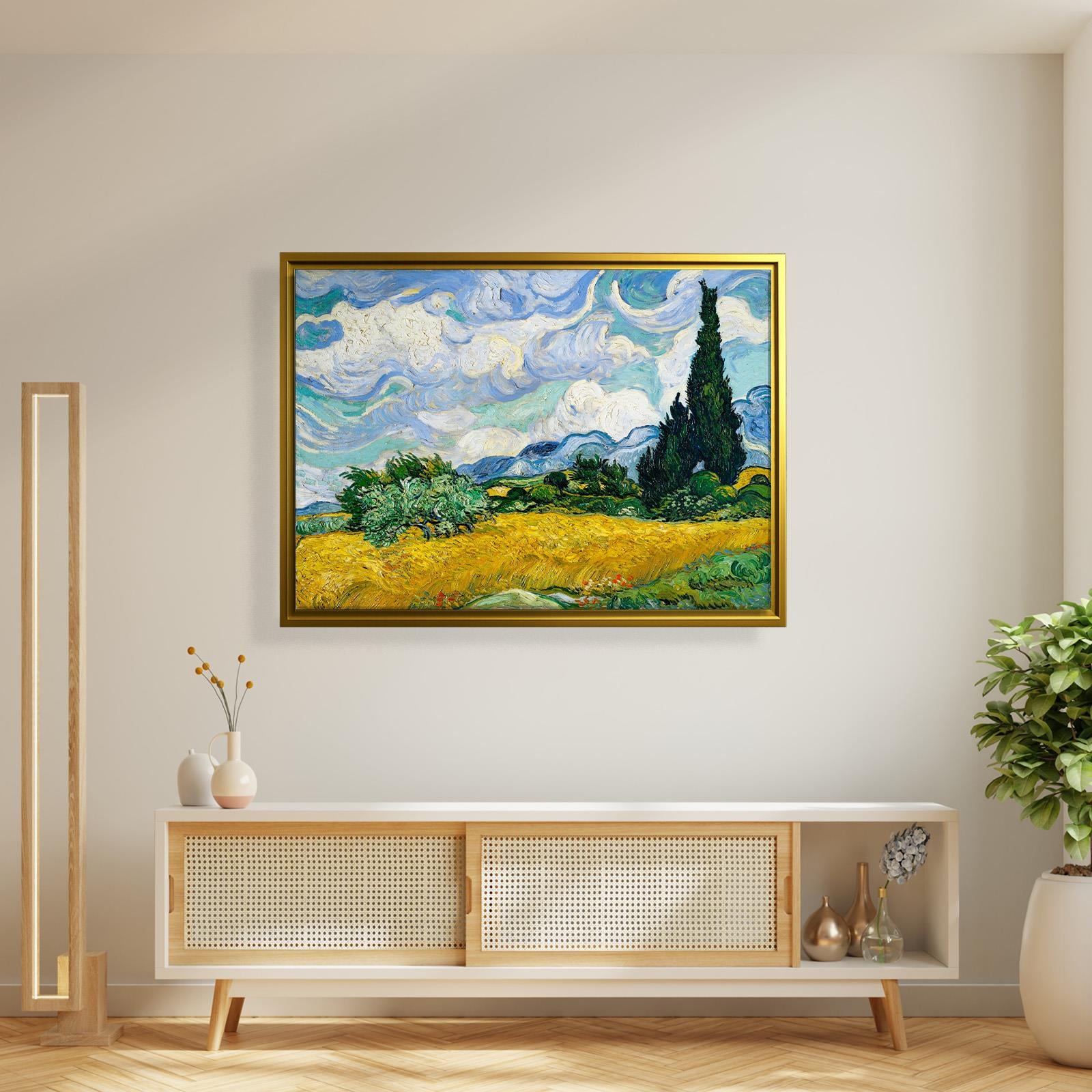 Selvili Buğday Tarlası (1889) – Vincent van Gogh