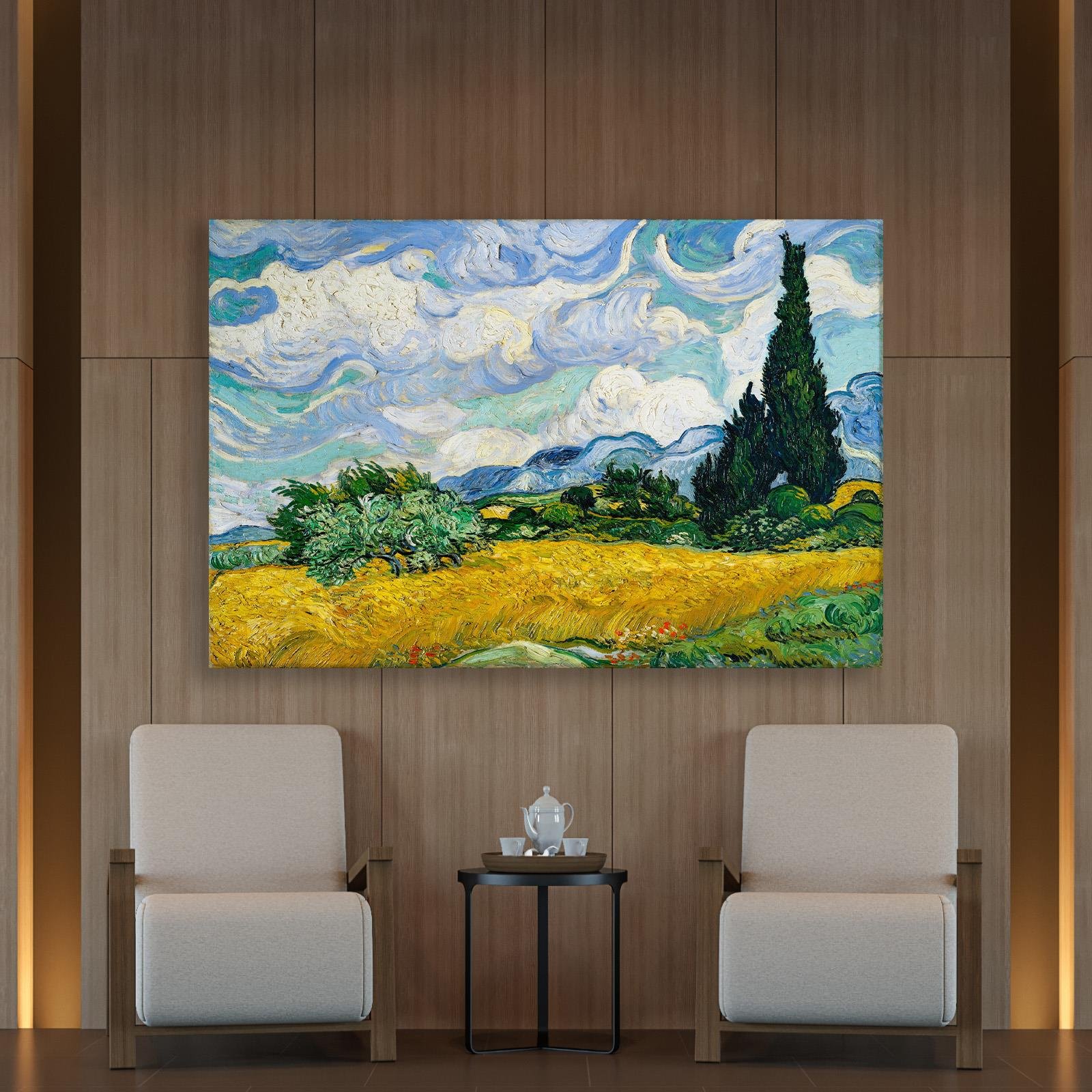 Selvili Buğday Tarlası (1889) – Vincent van Gogh