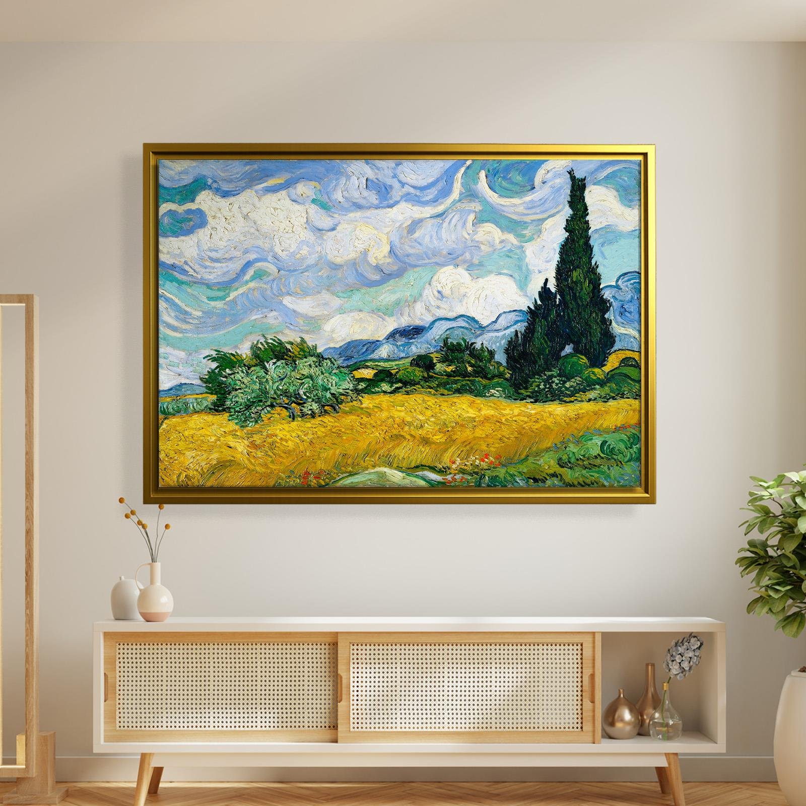Selvili Buğday Tarlası (1889) – Vincent van Gogh