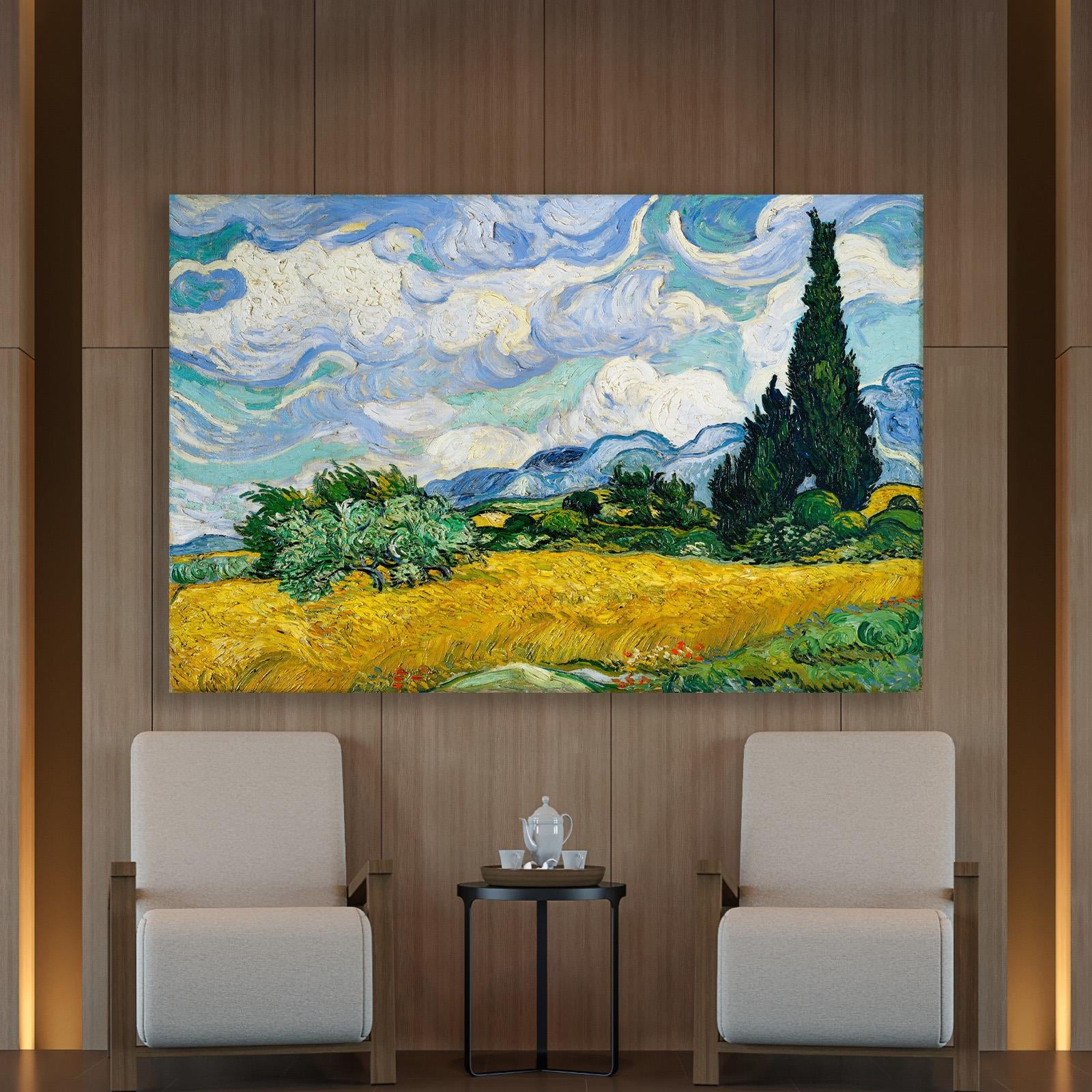 Selvili Buğday Tarlası (1889) – Vincent van Gogh