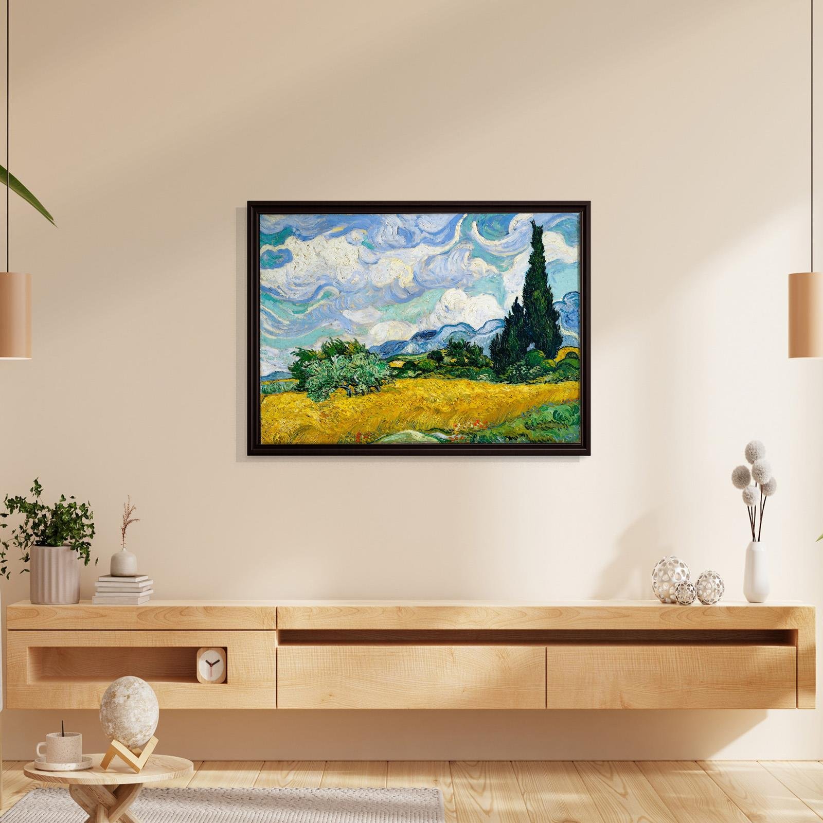 Selvili Buğday Tarlası (1889) – Vincent van Gogh