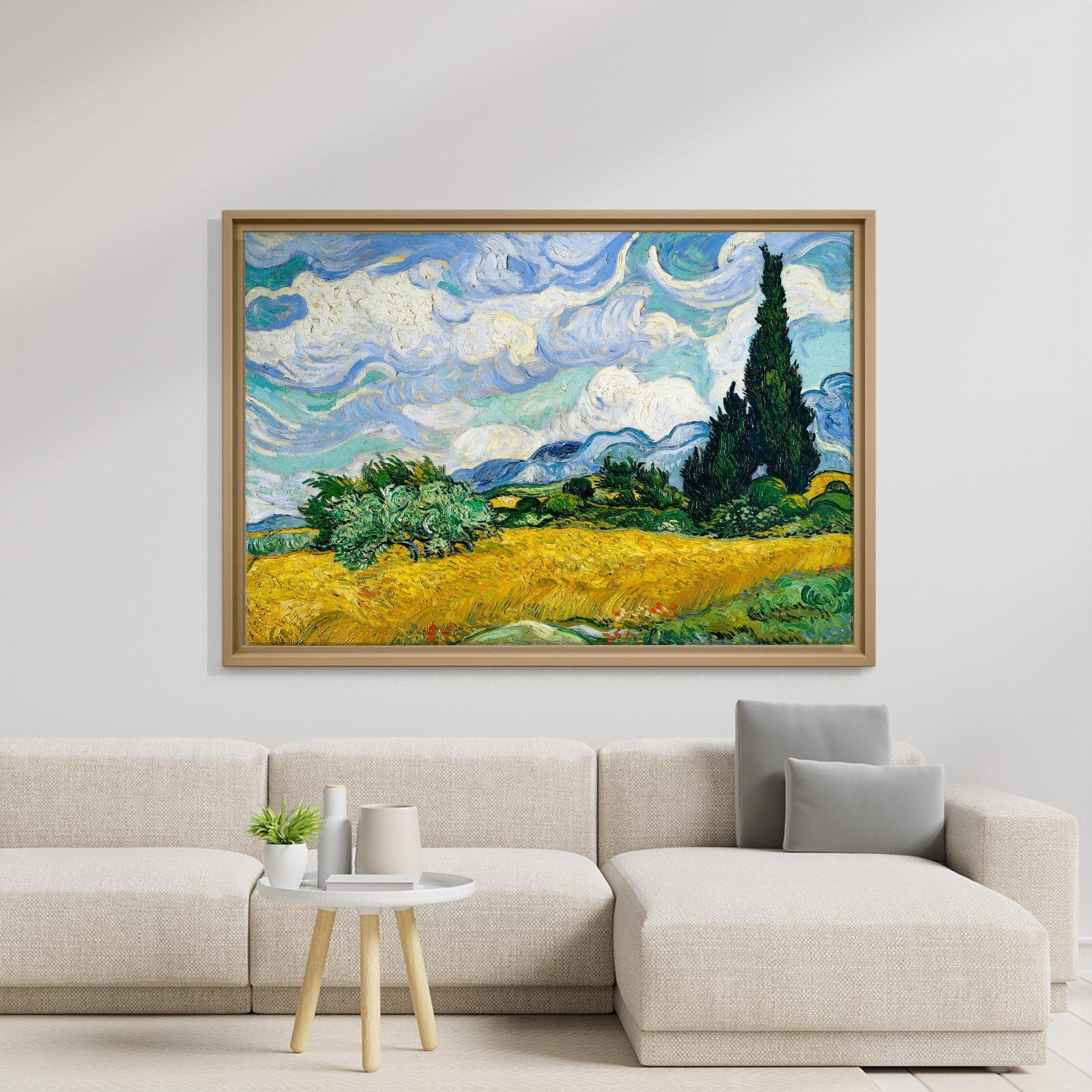 Selvili Buğday Tarlası (1889) – Vincent van Gogh