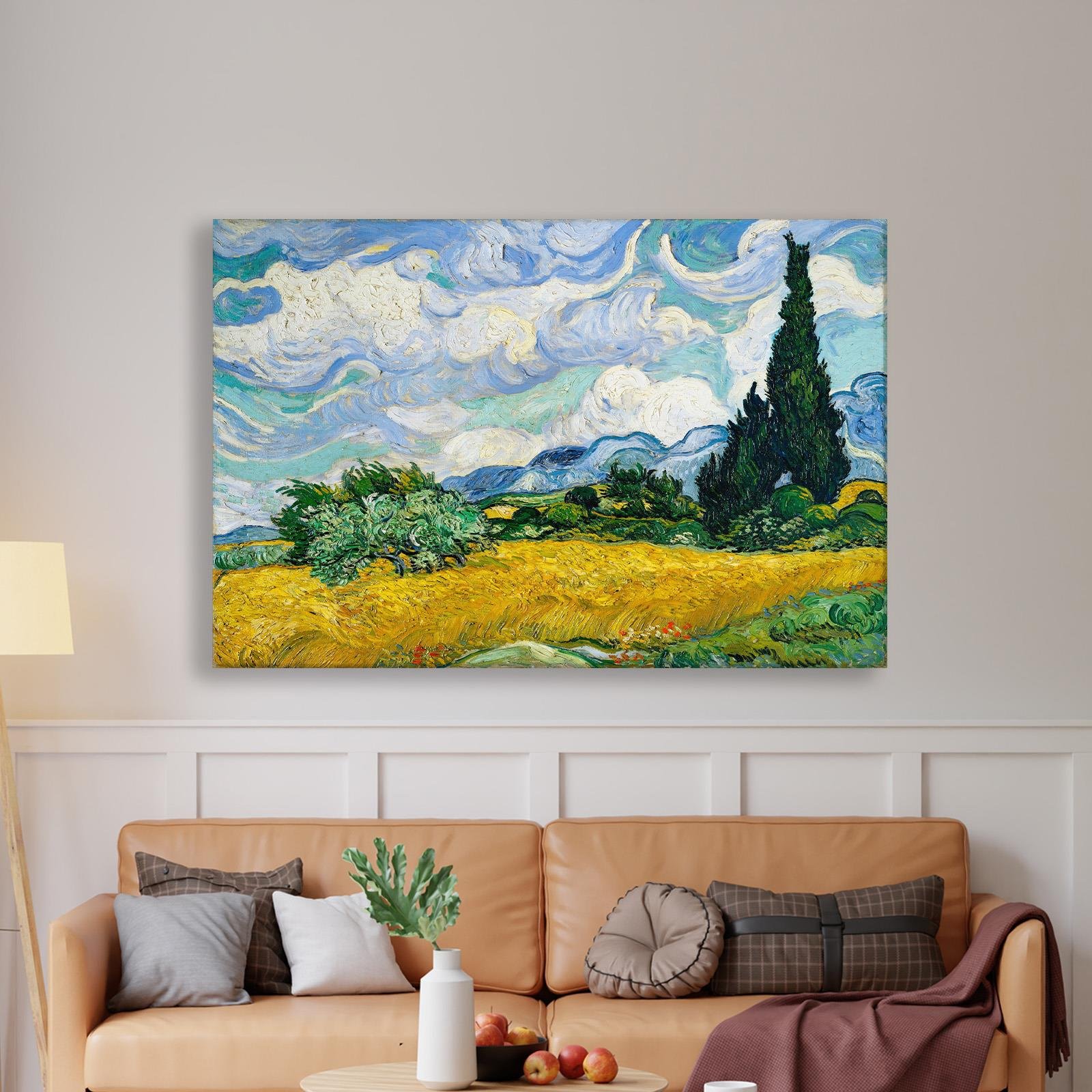 Selvili Buğday Tarlası (1889) – Vincent van Gogh