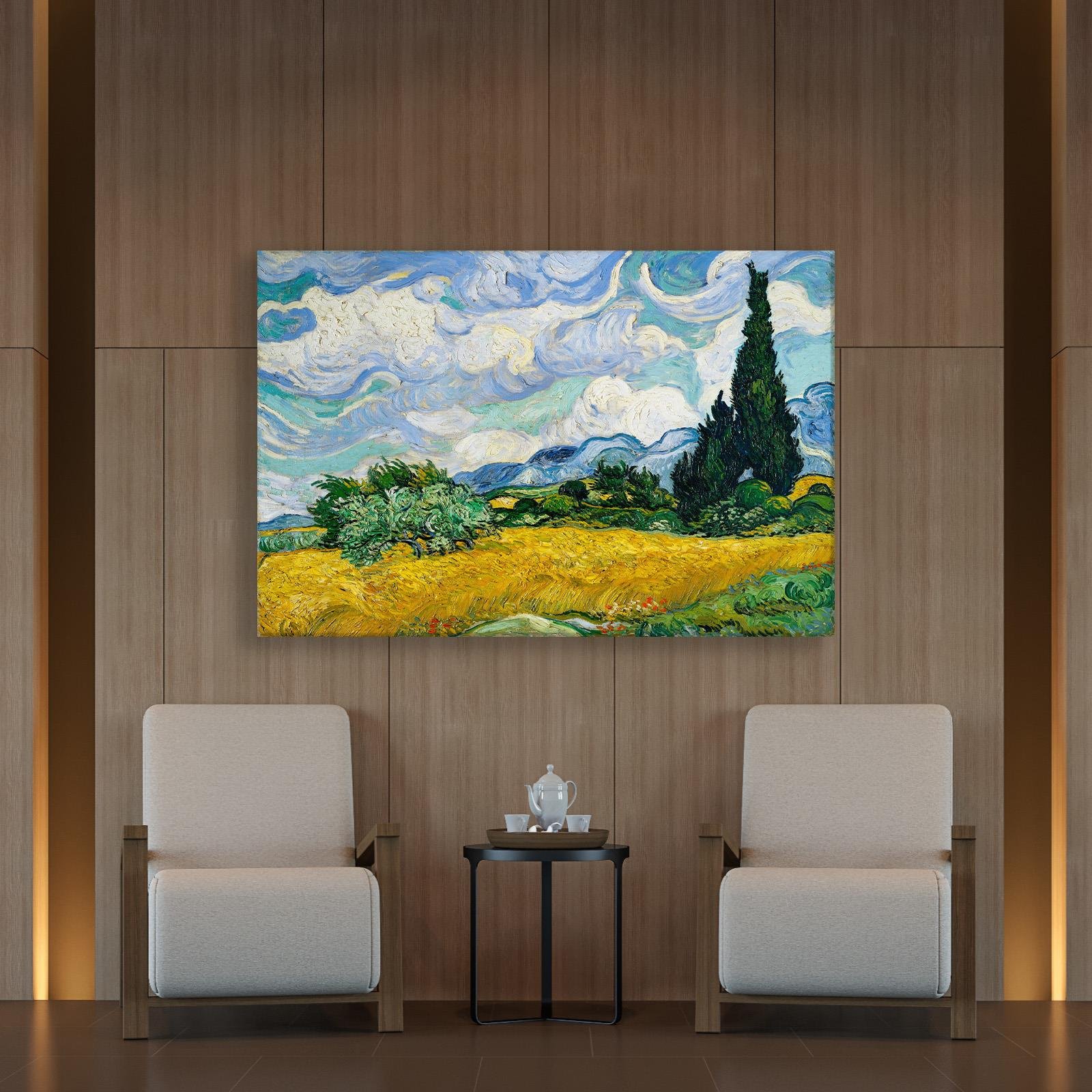 Selvili Buğday Tarlası (1889) – Vincent van Gogh