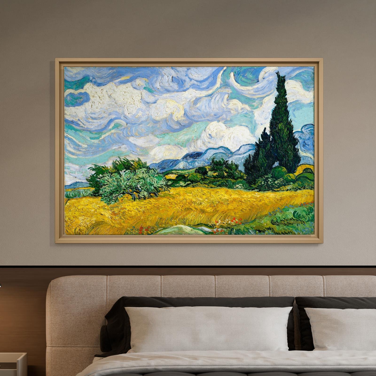 Selvili Buğday Tarlası (1889) – Vincent van Gogh
