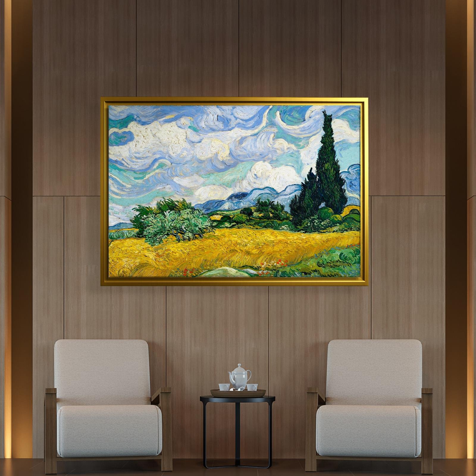 Selvili Buğday Tarlası (1889) – Vincent van Gogh