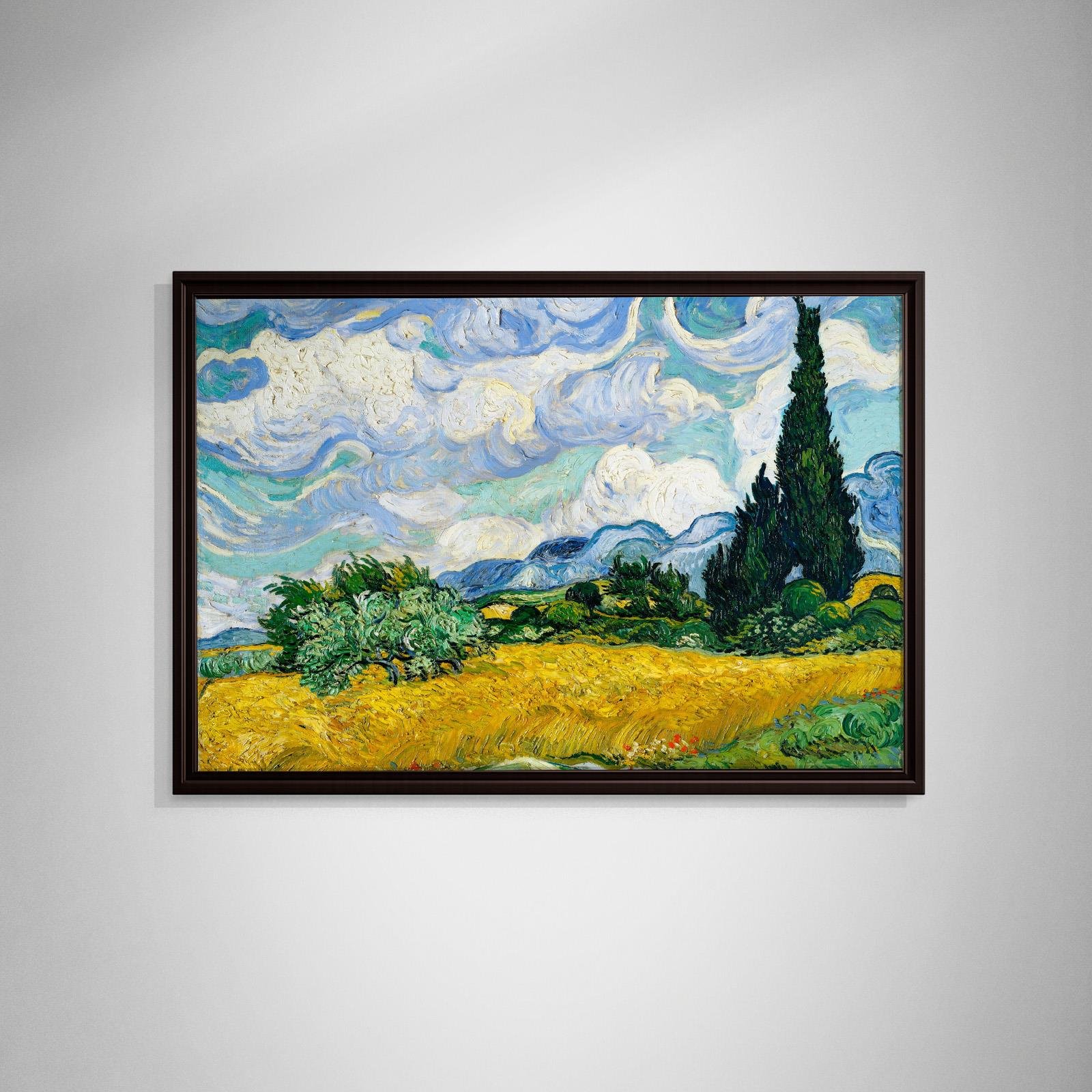Selvili Buğday Tarlası (1889) – Vincent van Gogh