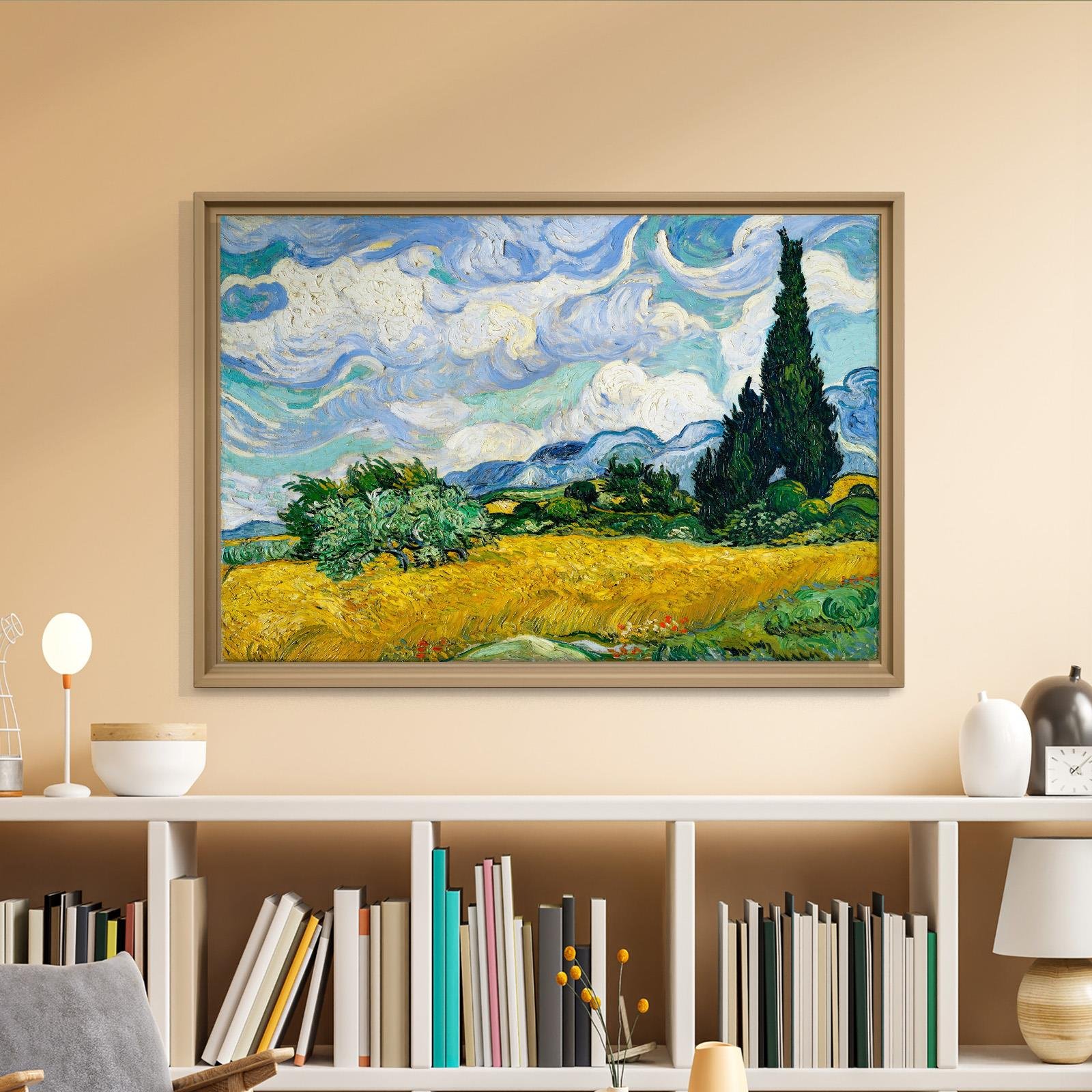 Selvili Buğday Tarlası (1889) – Vincent van Gogh