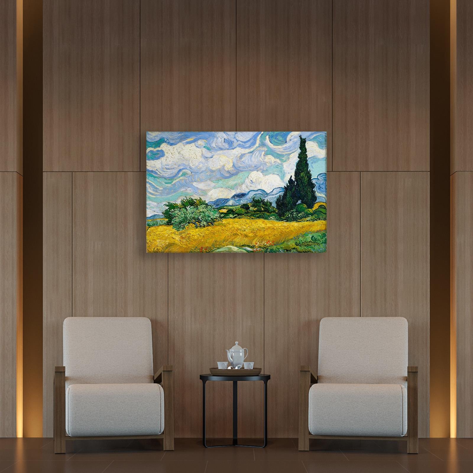 Selvili Buğday Tarlası (1889) – Vincent van Gogh