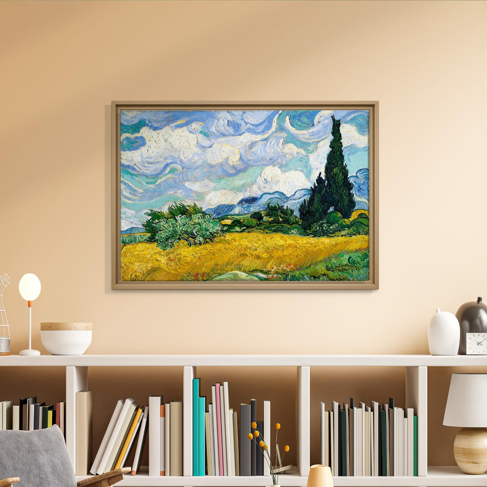 Selvili Buğday Tarlası (1889) – Vincent van Gogh