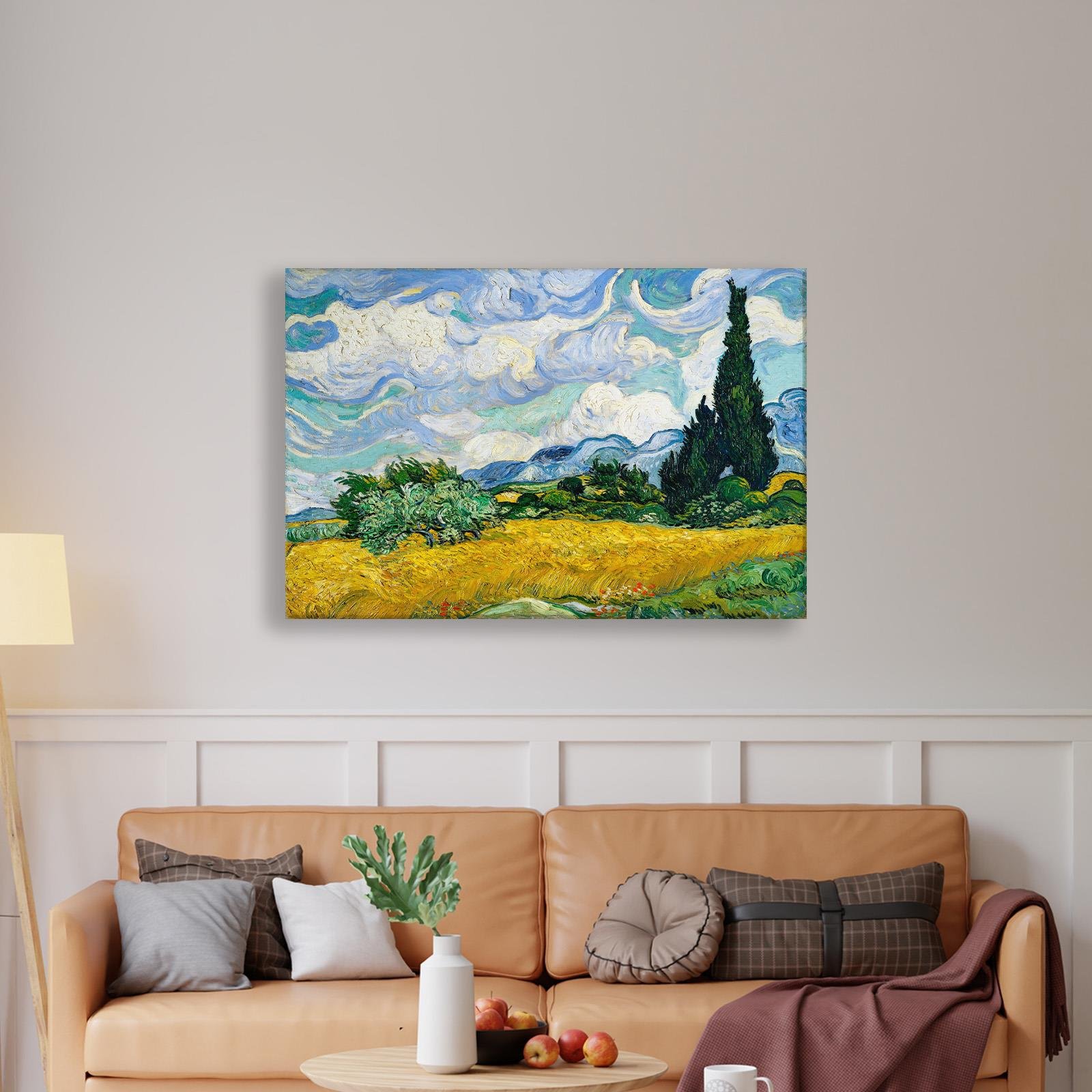 Selvili Buğday Tarlası (1889) – Vincent van Gogh
