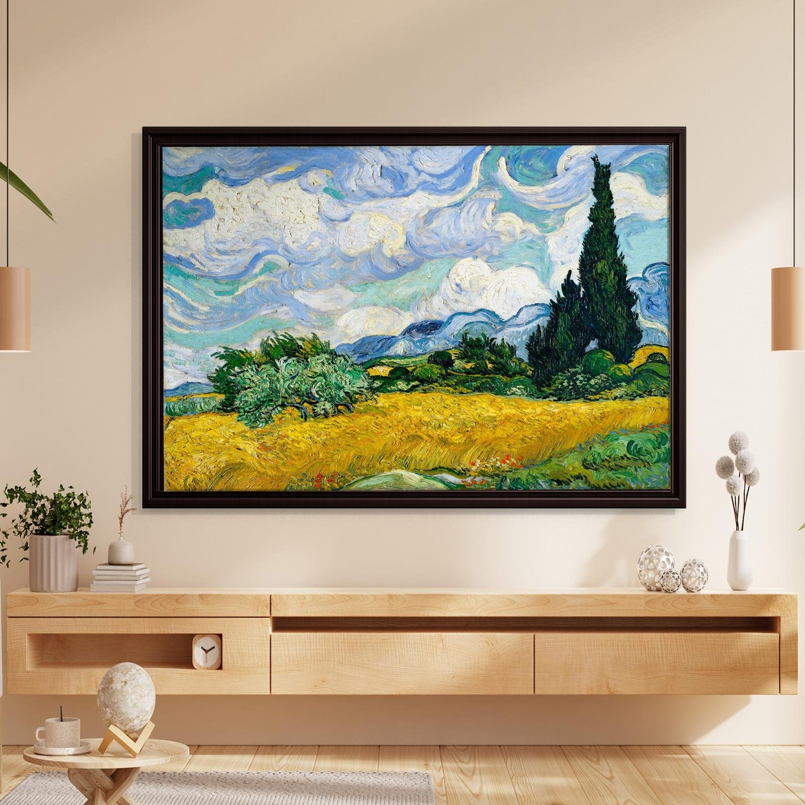 Selvili Buğday Tarlası (1889) – Vincent van Gogh