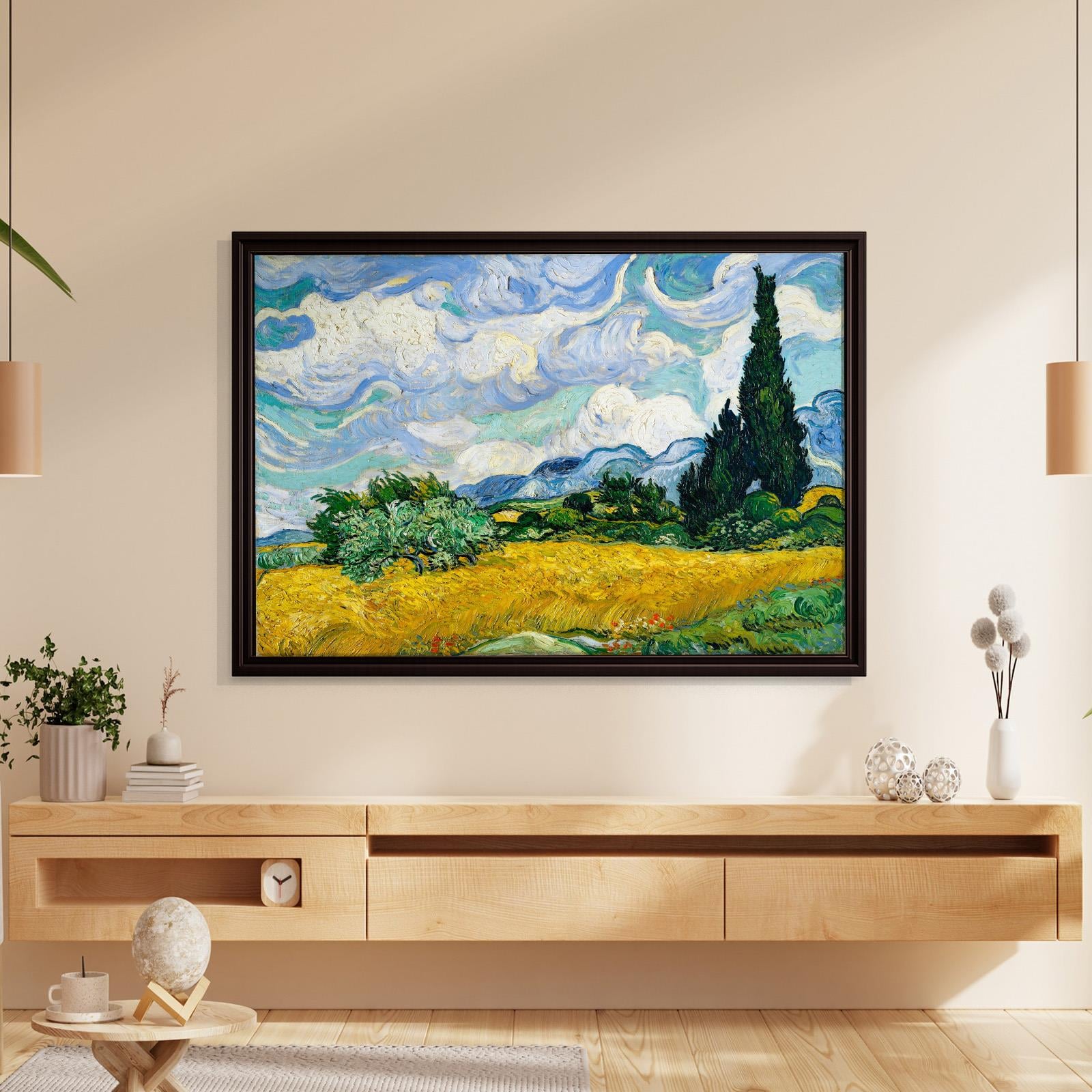 Selvili Buğday Tarlası (1889) – Vincent van Gogh