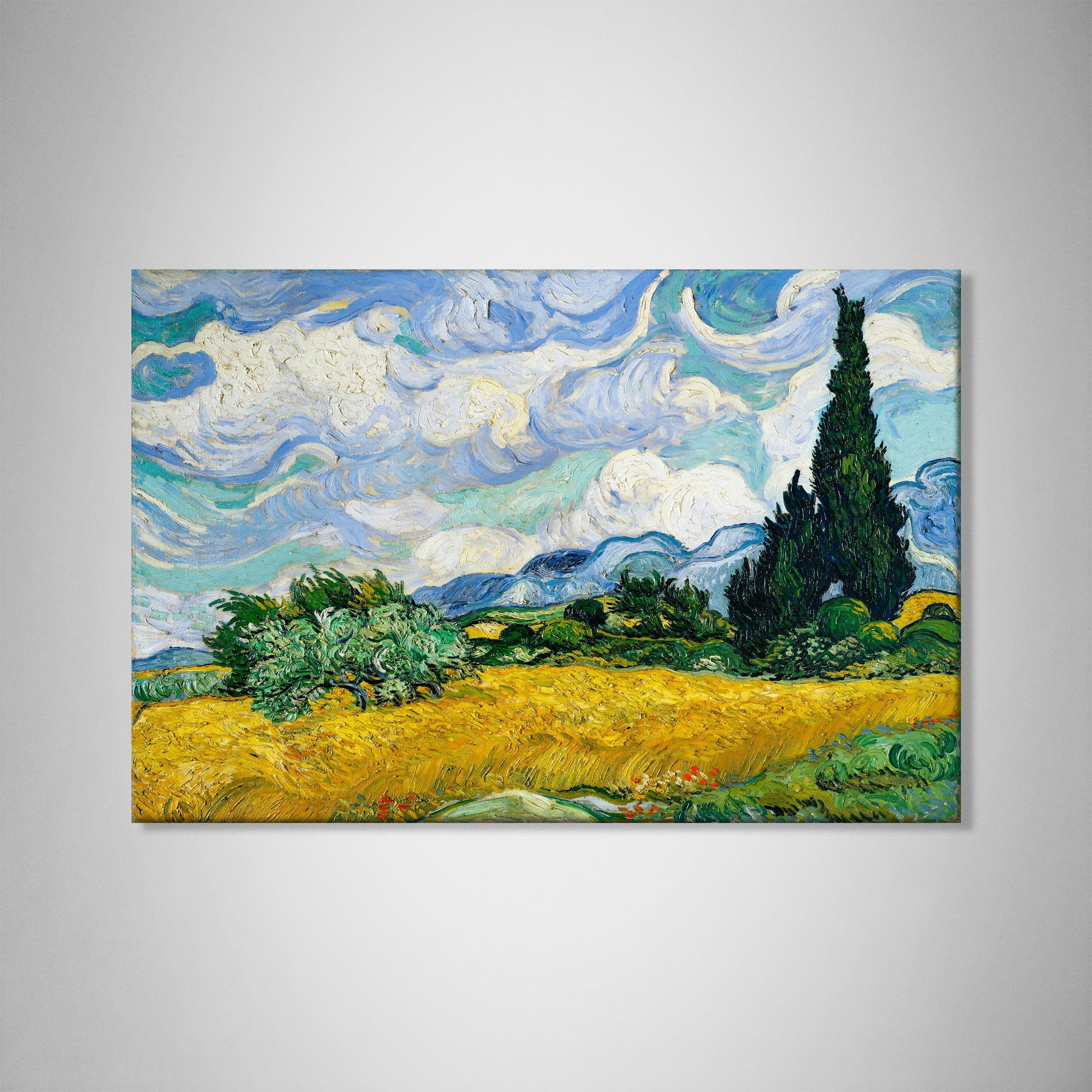 Selvili Buğday Tarlası (1889) – Vincent van Gogh
