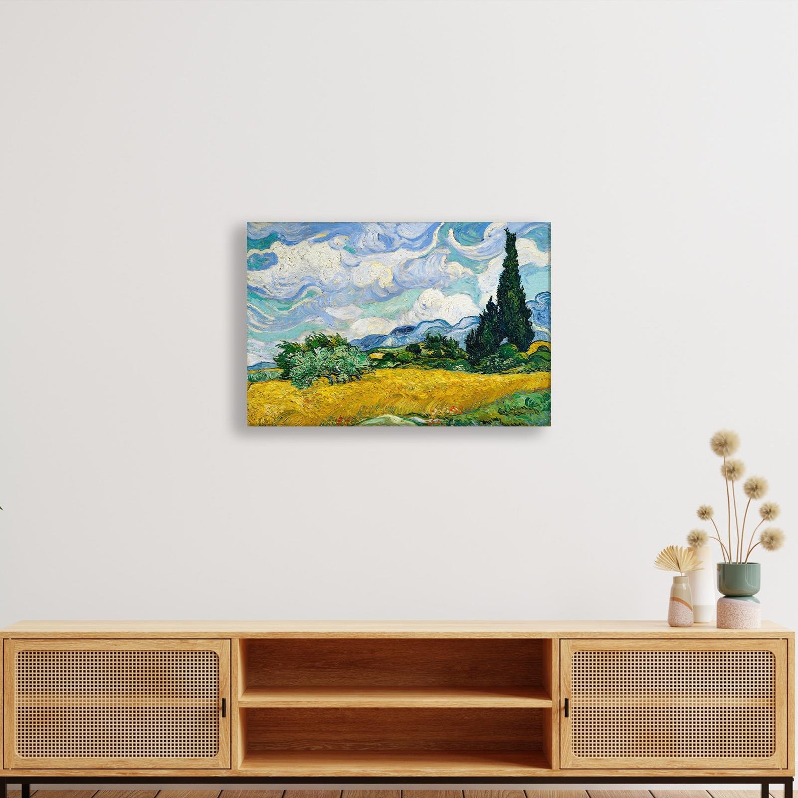 Selvili Buğday Tarlası (1889) – Vincent van Gogh