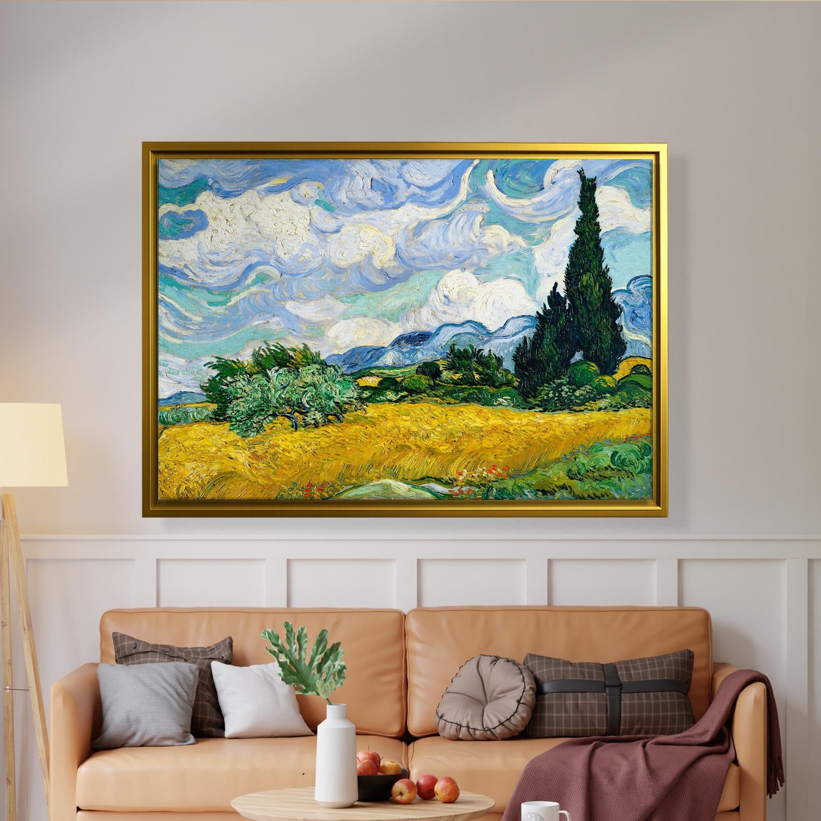 Selvili Buğday Tarlası (1889) – Vincent van Gogh