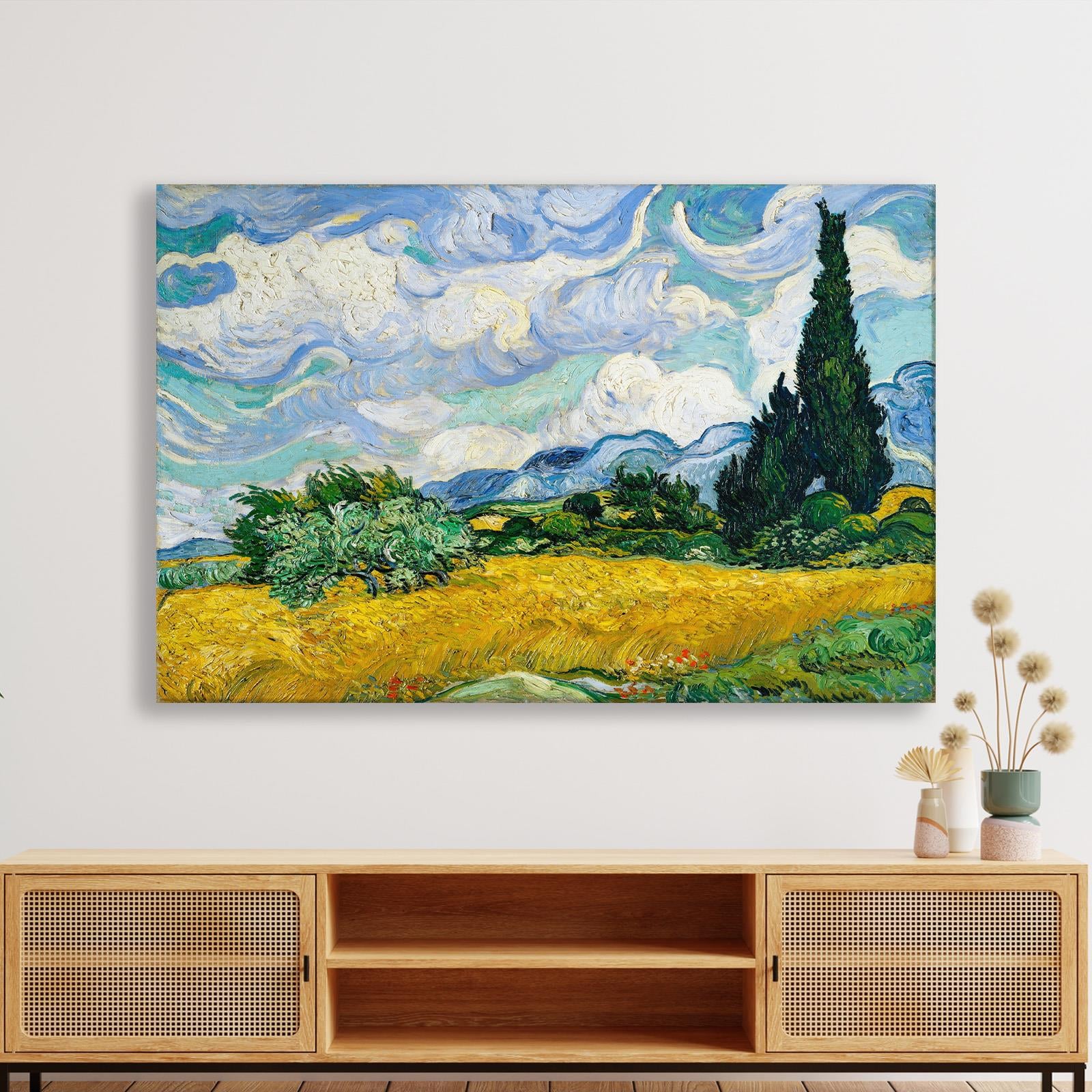 Selvili Buğday Tarlası (1889) – Vincent van Gogh