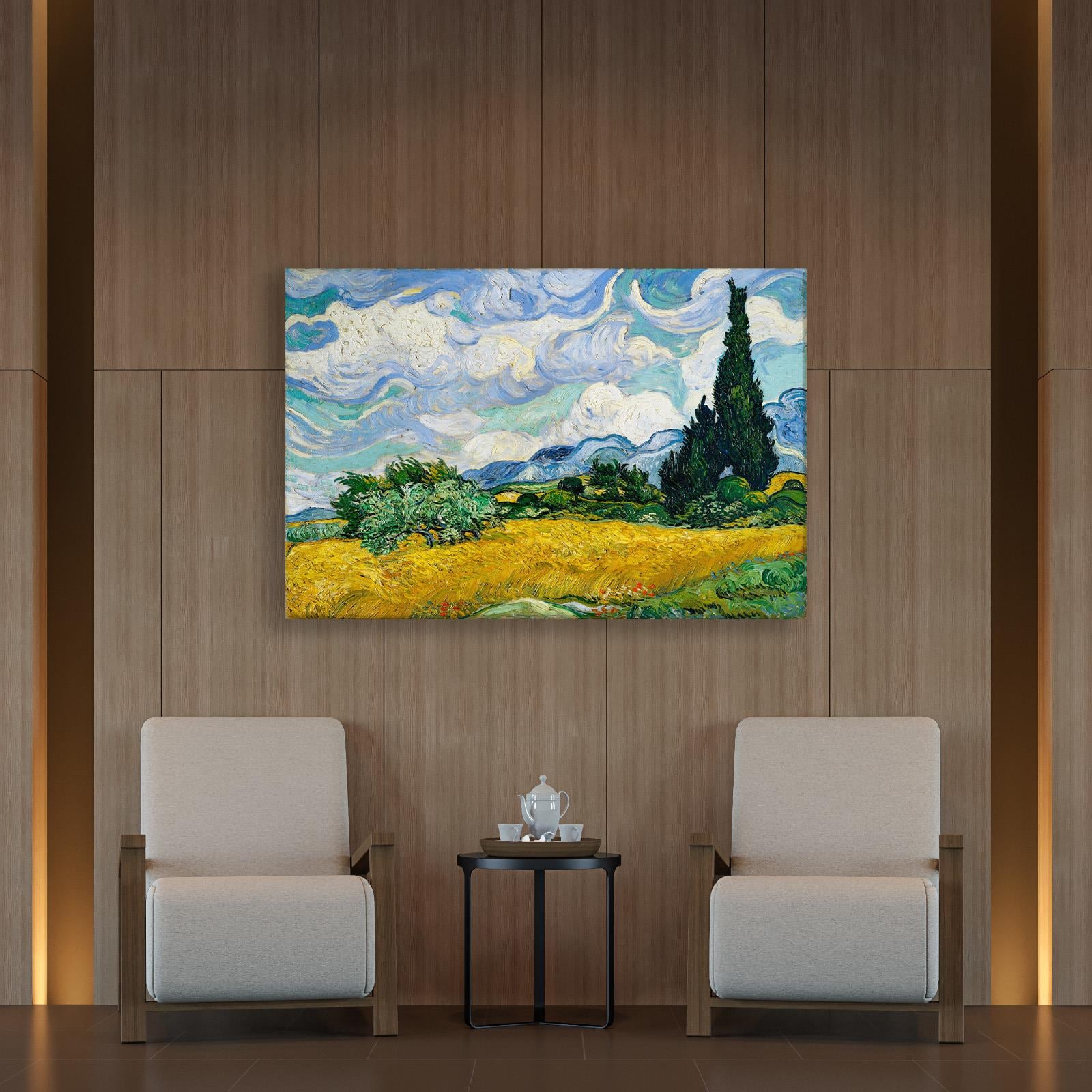 Selvili Buğday Tarlası (1889) – Vincent van Gogh