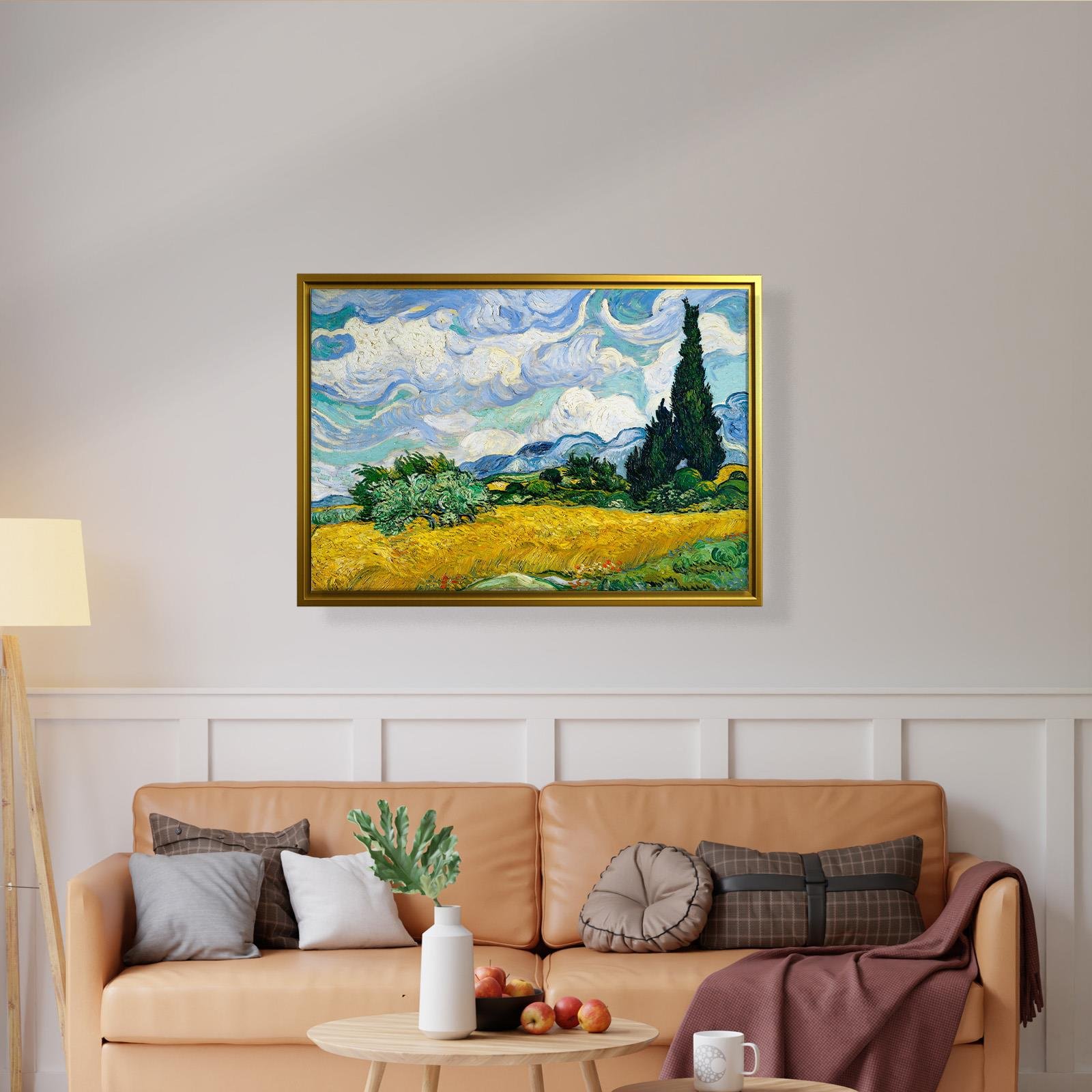 Selvili Buğday Tarlası (1889) – Vincent van Gogh