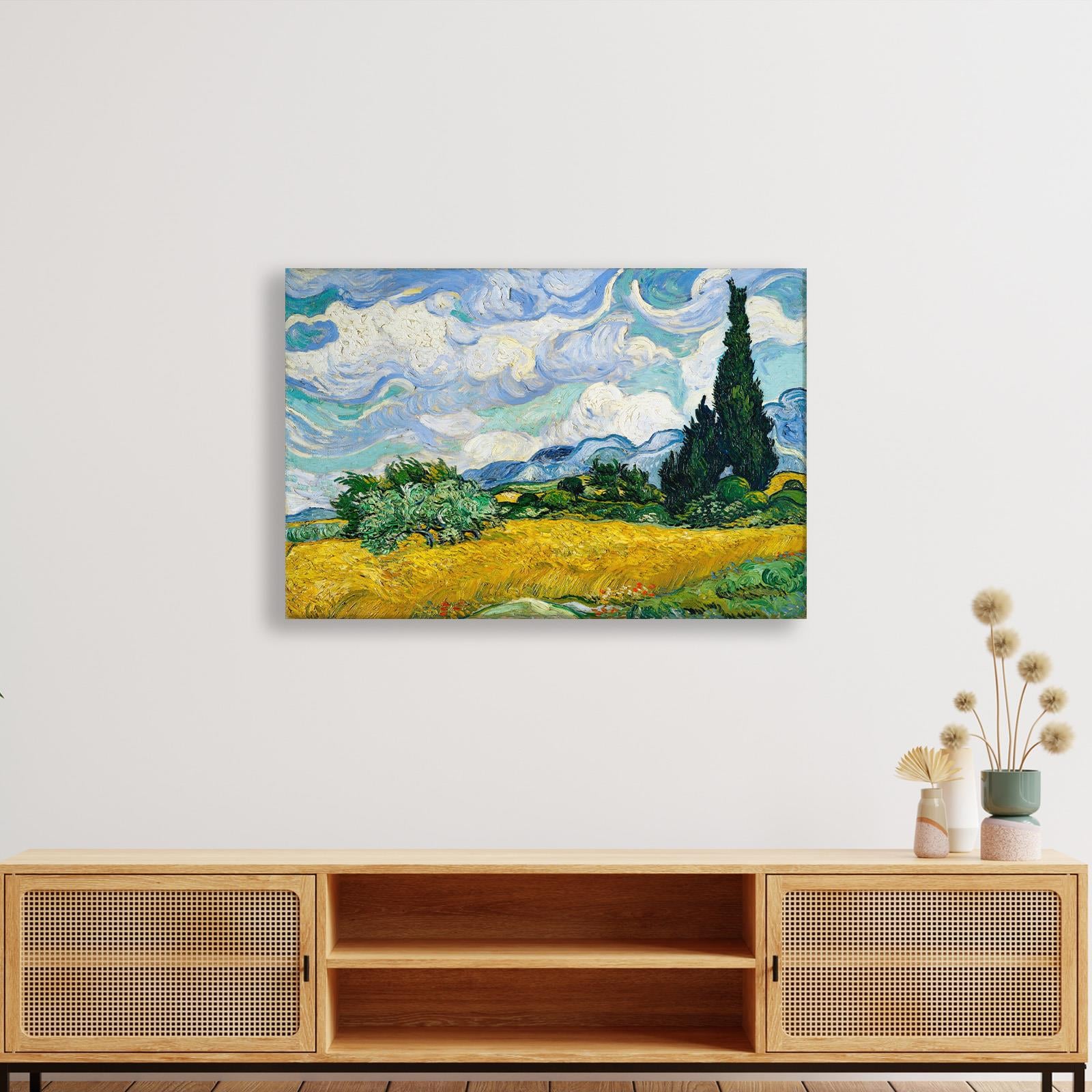 Selvili Buğday Tarlası (1889) – Vincent van Gogh