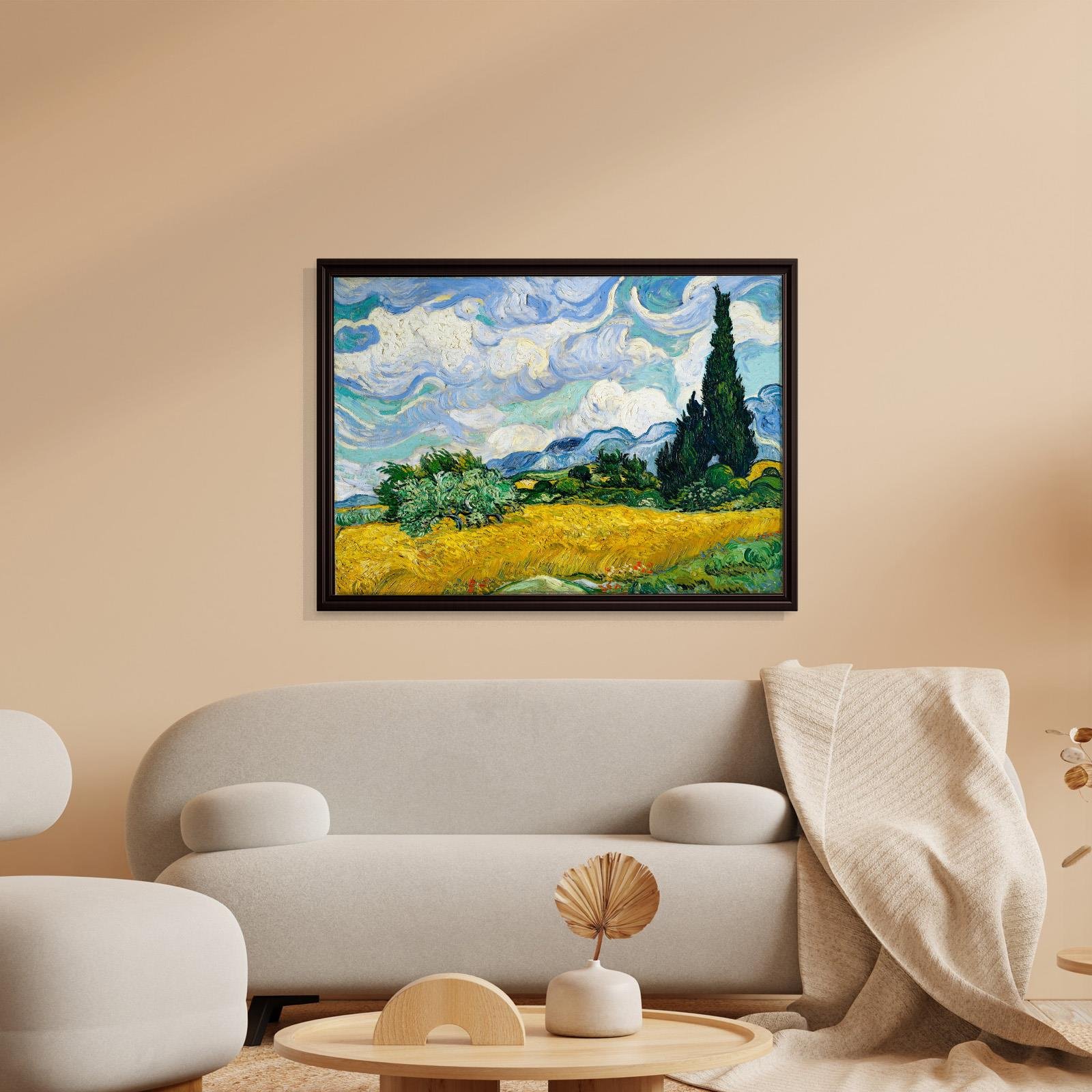 Selvili Buğday Tarlası (1889) – Vincent van Gogh