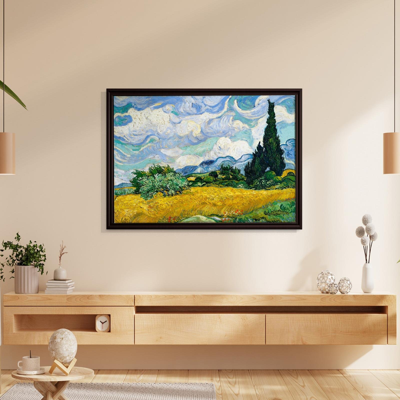 Selvili Buğday Tarlası (1889) – Vincent van Gogh