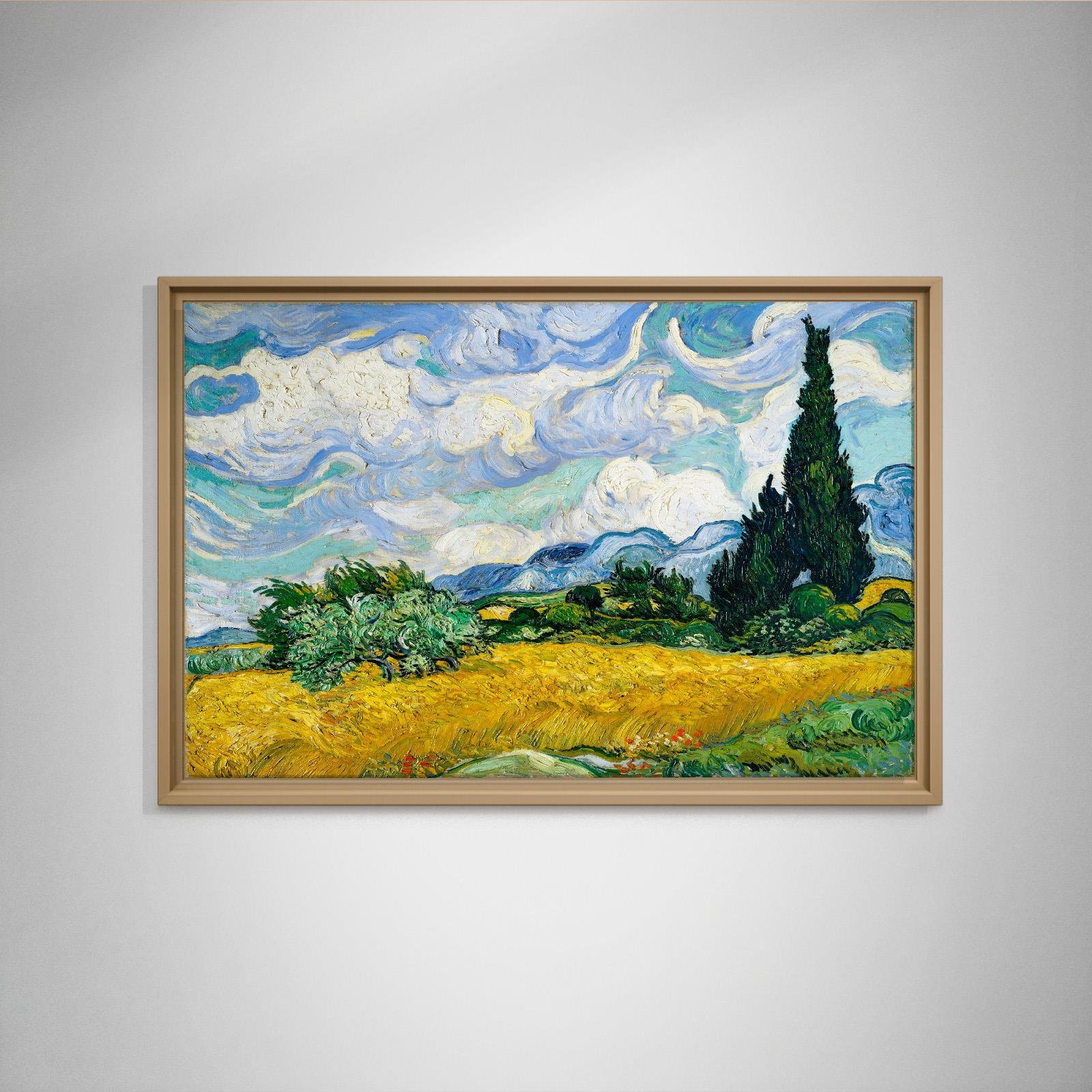 Selvili Buğday Tarlası (1889) – Vincent van Gogh