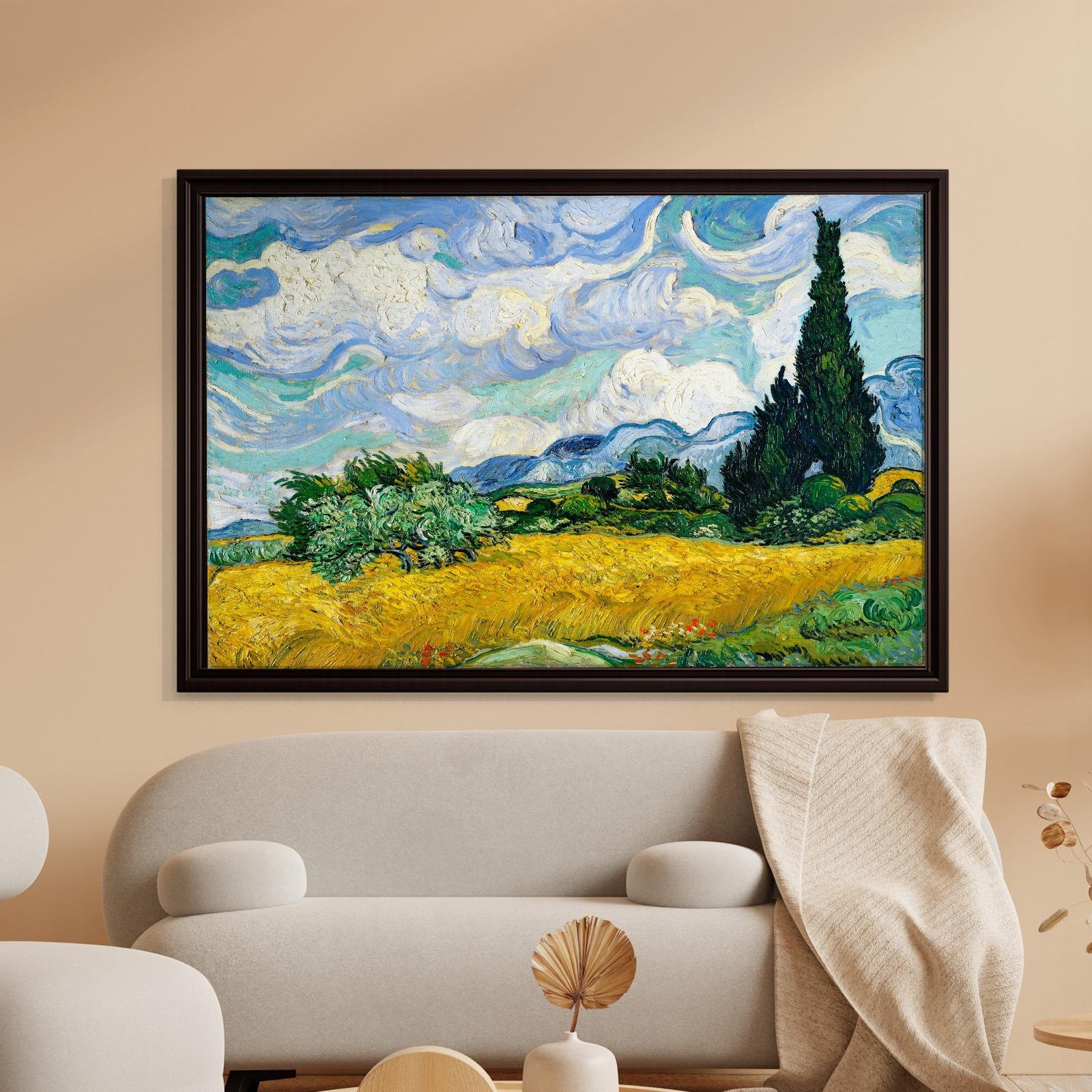 Selvili Buğday Tarlası (1889) – Vincent van Gogh